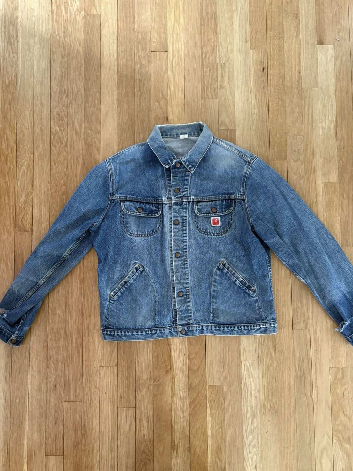Vintage Vintage GwG Jean jacket Size US L / EU 52-54 / 3 - 1 Thumbnail