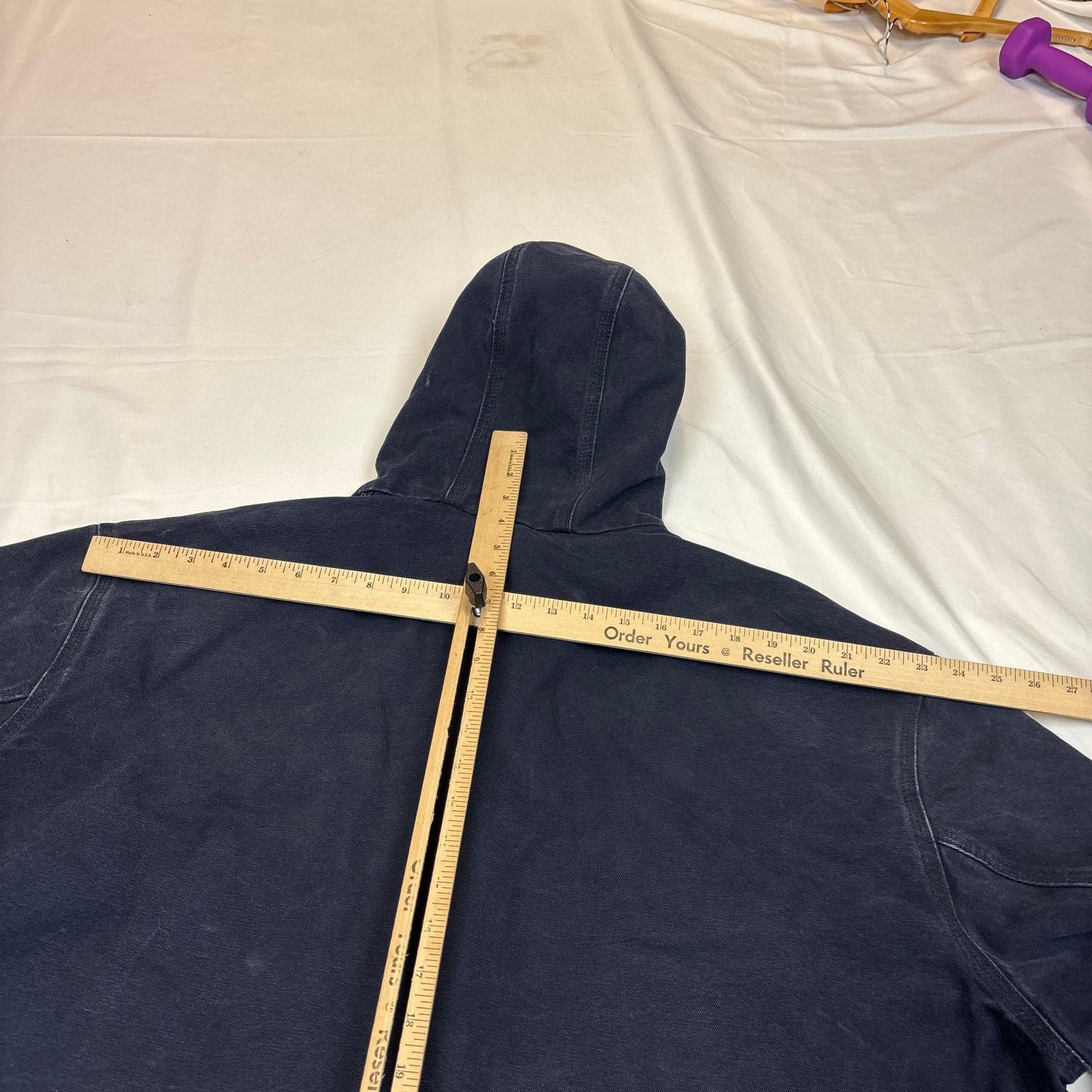 Carhartt Carhartt J25 Thermal Lined Hooded Canvas Jacket Men's 2XLT Size US XXL / EU 58 / 5 - 9 Thumbnail