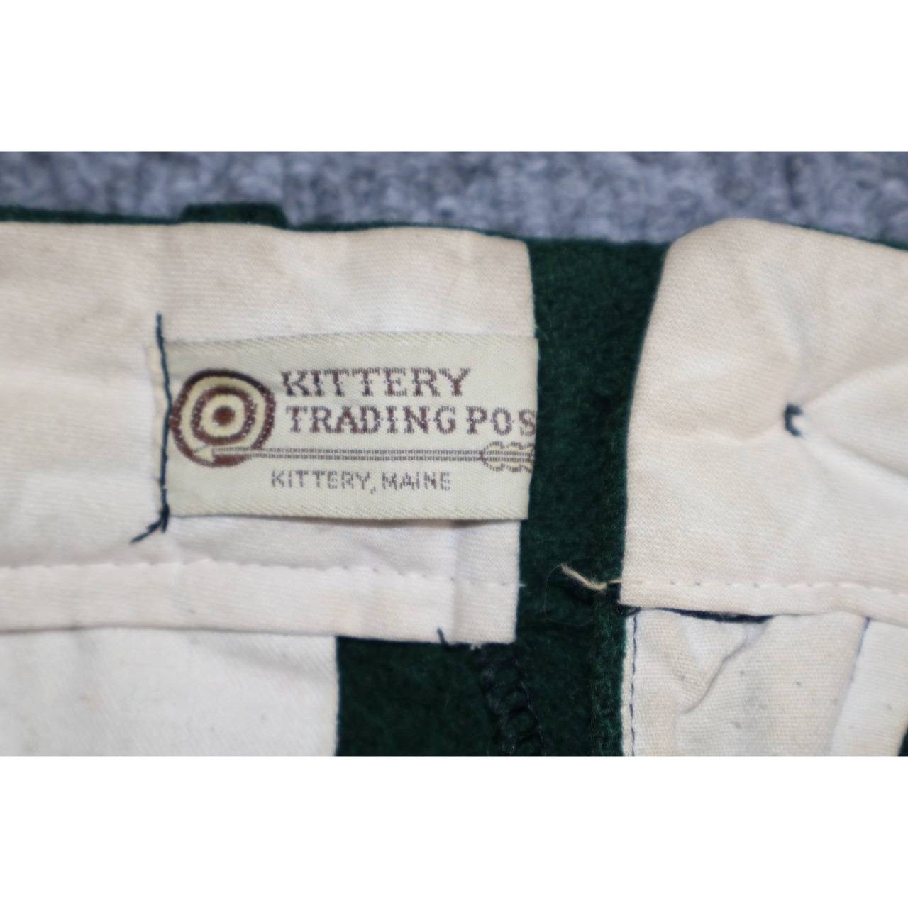 Vintage Vintage Kittery Trading Post Heavy Wool Hunting Pants Green Size US 32 / EU 48 - 3 Thumbnail