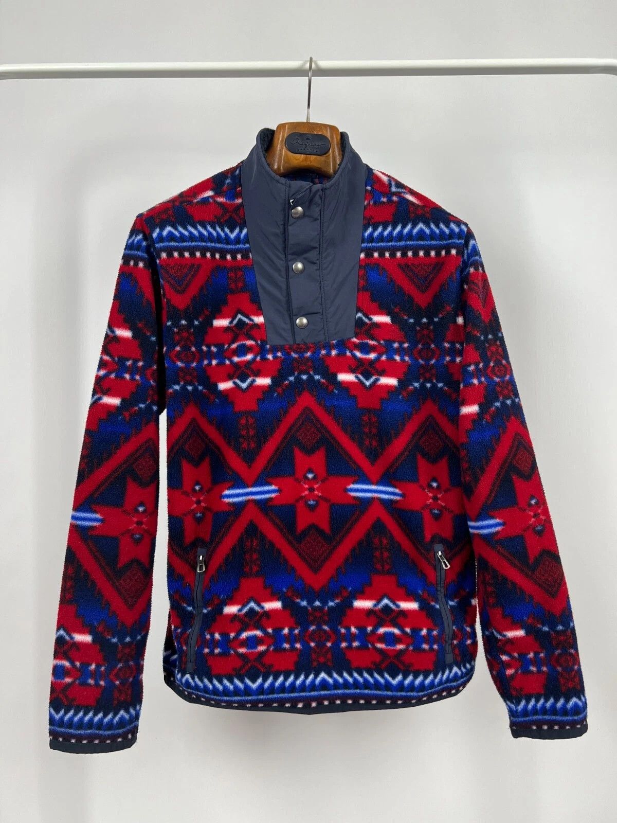 Polo Ralph Lauren Polo Ralph Lauren Aztec Navajo 1/4 Zip Anorak Fleece S-M Size US M / EU 48-50 / 2 - 1 Thumbnail
