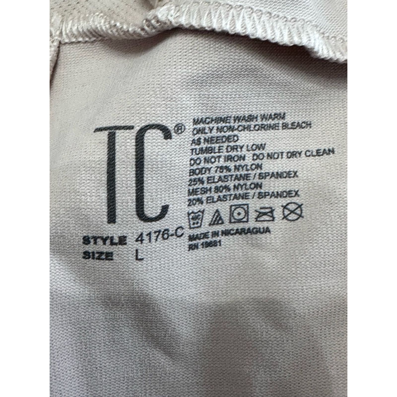 Other TC Shapewear Boyshort Body Hug Supportive White Women's L Size ONE SIZE - 7 Thumbnail