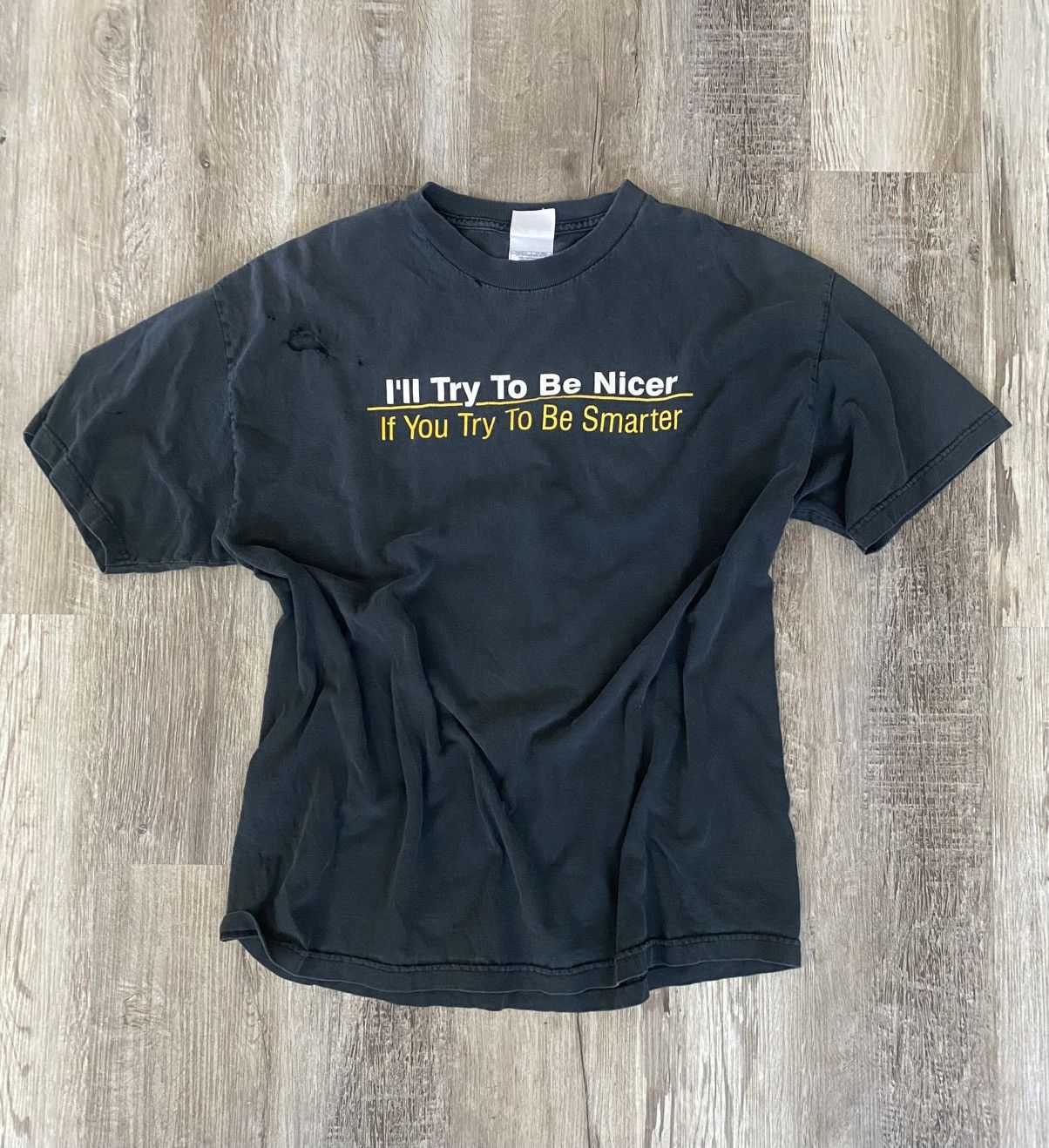 Vintage Vintage Humor Tee Size US L / EU 52-54 / 3 - 1 Thumbnail