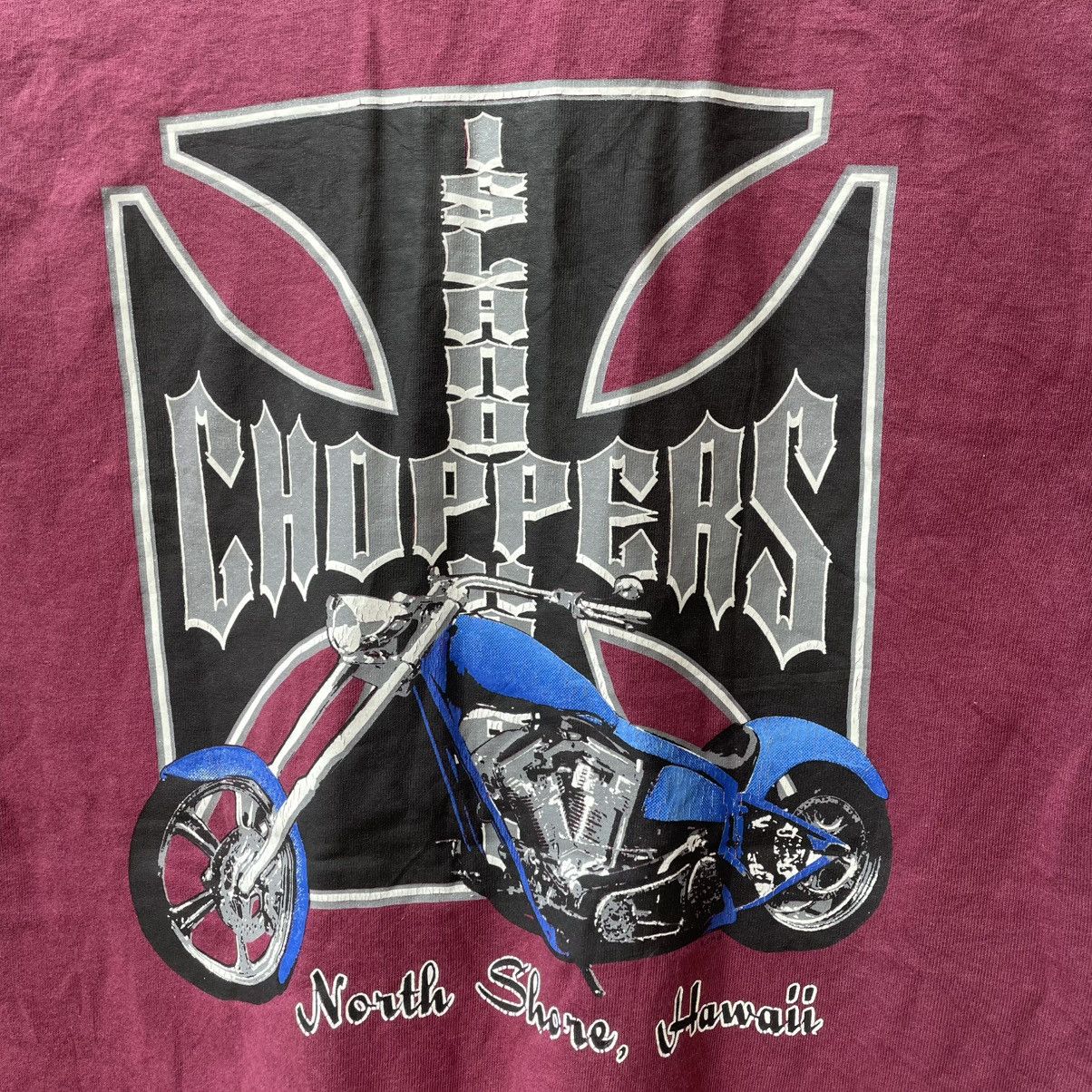 Other 🔥Vintage Y2K North Shore Hawaii Big Cross Bike Chopper Tee Size US S / EU 44-46 / 1 - 3 Thumbnail