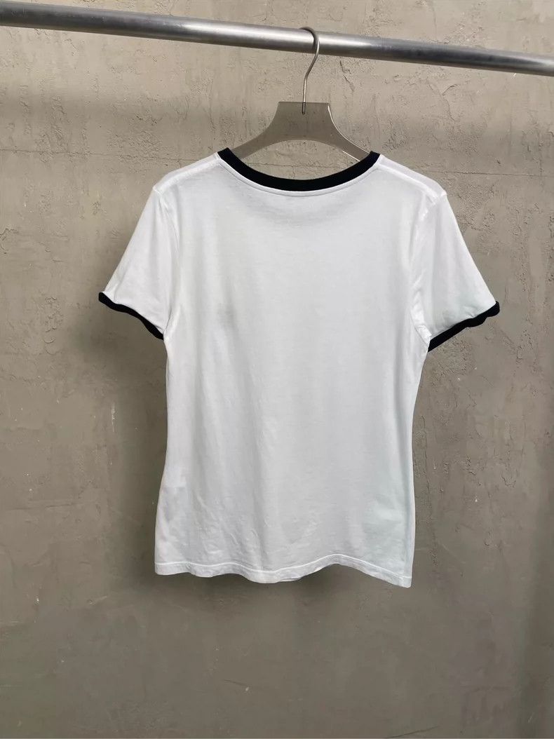 Loewe loewe white short sleeves 2504-Nextarrow Size US S / EU 44-46 / 1 - 2 Thumbnail