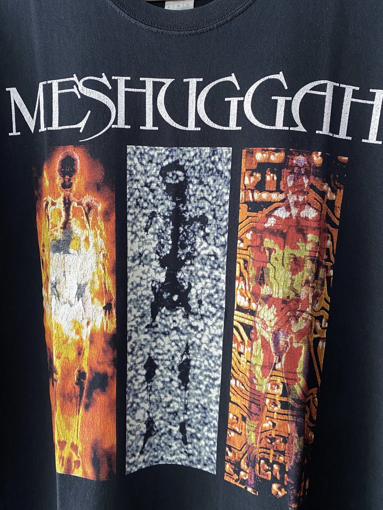 Band Tees RARE🔥 MESHUGGAH DESTROY ERASE IMPROVE T-Shirt Size US L / EU 52-54 / 3 - 3 Thumbnail