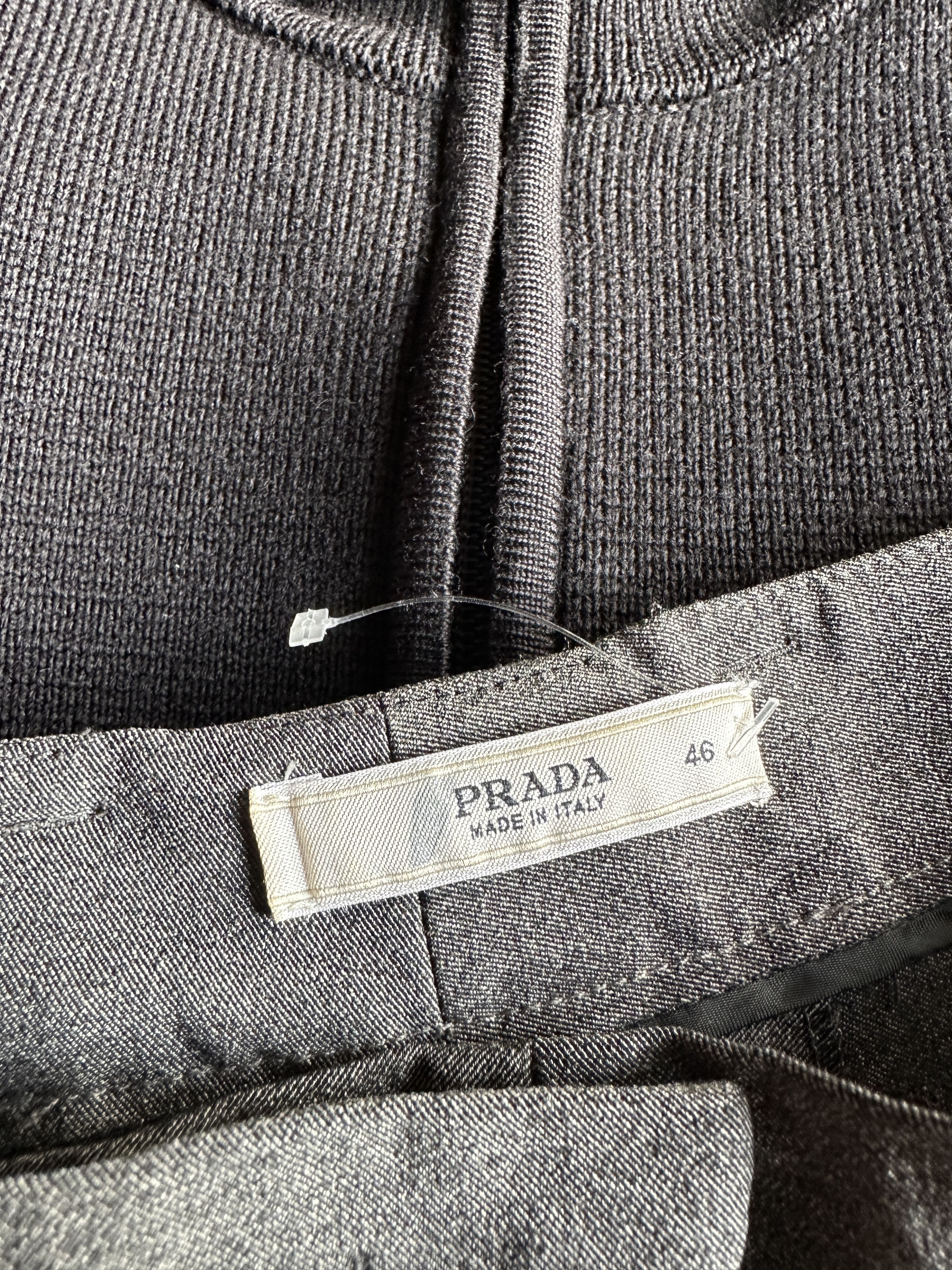 Prada Prada Wool Trousers Size US 32 / EU 48 - 4 Thumbnail