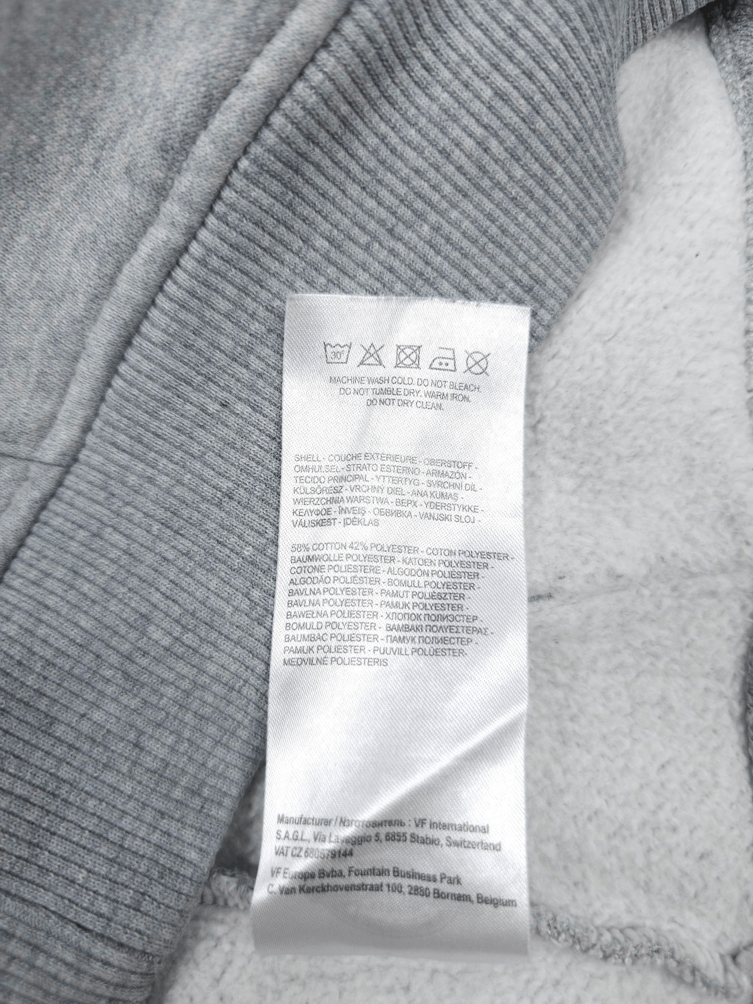 Dickies 💎 Vintage Dickies Logo Basic Gray Sweatshirt Hoodie Y2K Size US S / EU 44-46 / 1 - 7 Thumbnail
