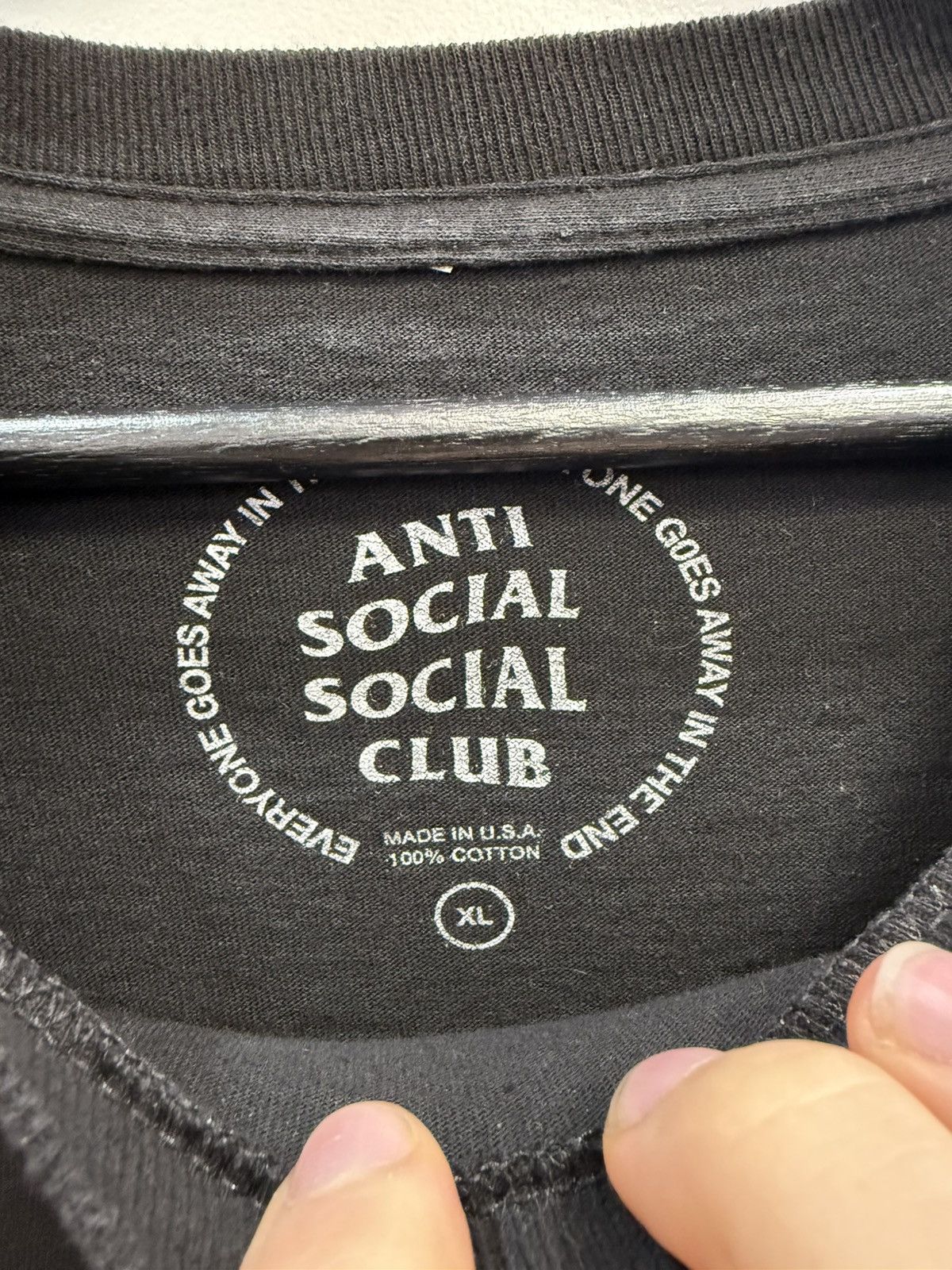 Anti Social Social Club Anti Social Social Club Fire T-Shirt Size US XL / EU 56 / 4 - 7 Thumbnail