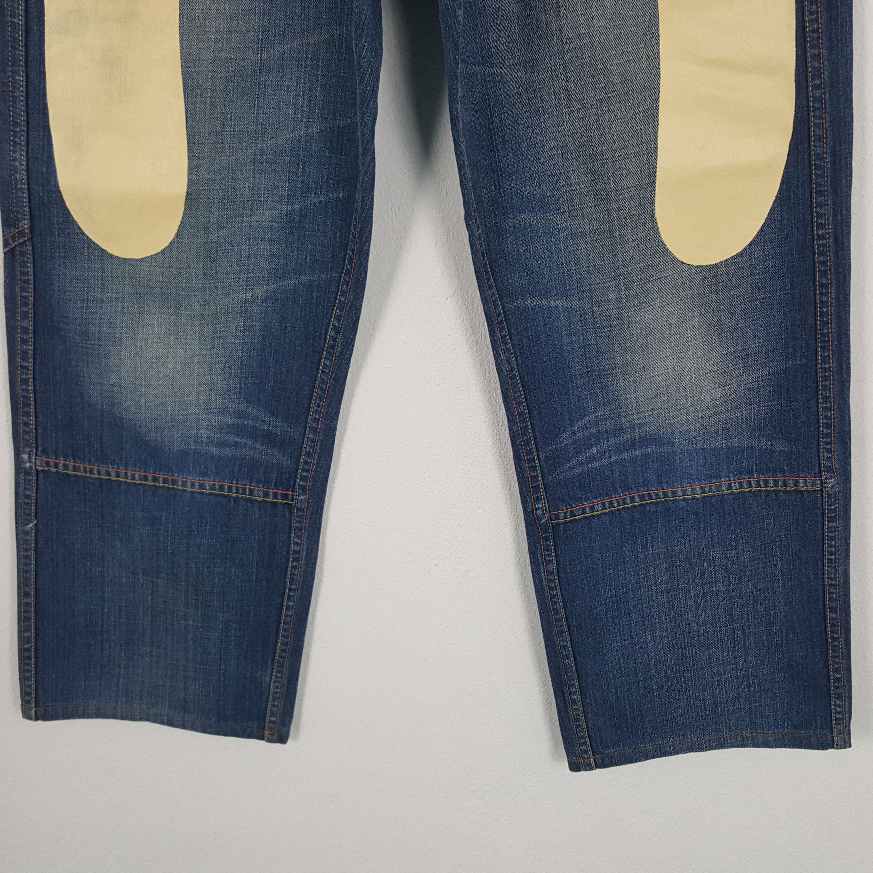 Evisu × Japanese Brand × Vintage Vintage Evisu Japanese Brand Daicock Custom Art Denim Jeans Size US 31 - 3 Thumbnail