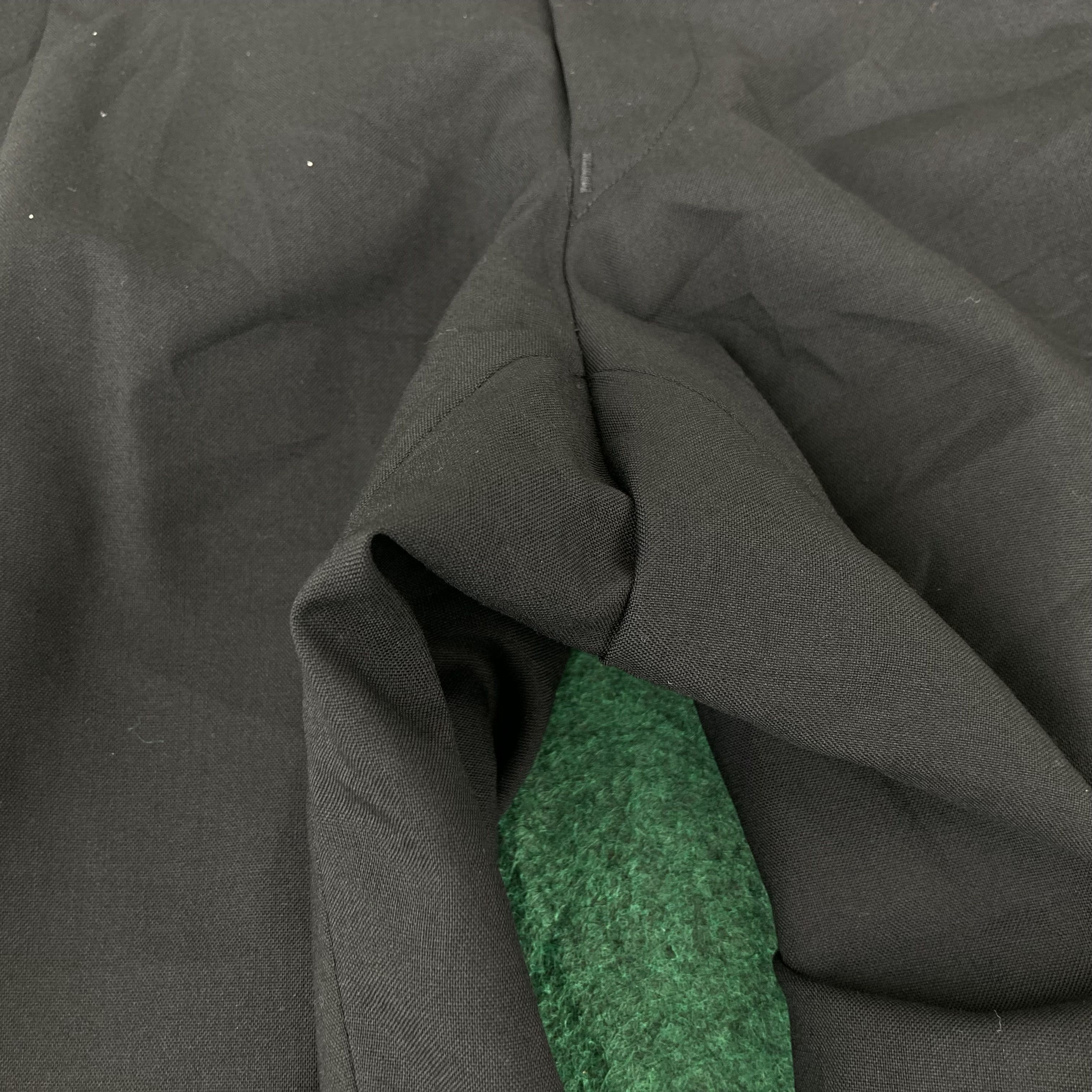 Christian Dior Monsieur × Vintage Vtg Christian Dior Monsieur Black Designer Pant Size US 34 / EU 50 - 8 Thumbnail