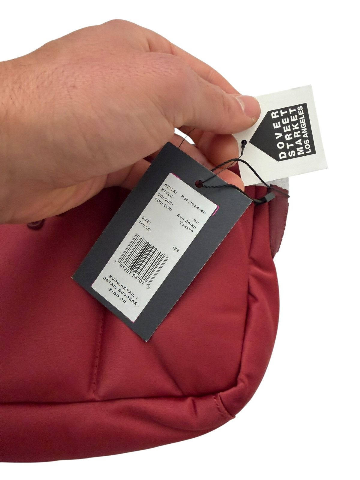 Heaven by Marc Jacobs Puffy Nylon Tomato Hobo Purse Bag Size ONE SIZE - 3 Thumbnail
