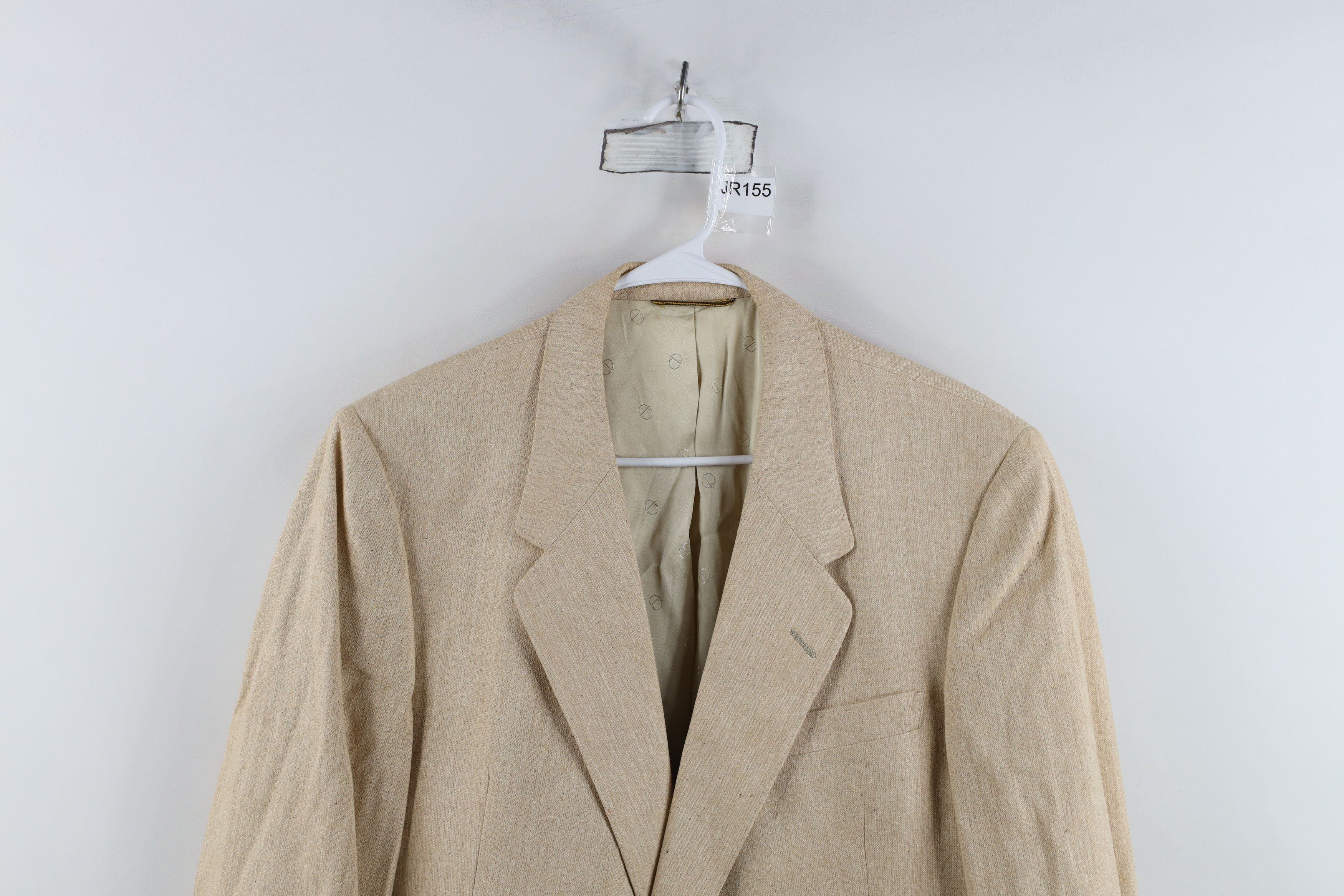 Dior Vintage 70s 80s Christian Dior Suit Coat Blazer Jacket USA Size US XXL / EU 58 / 5 - 2 Thumbnail