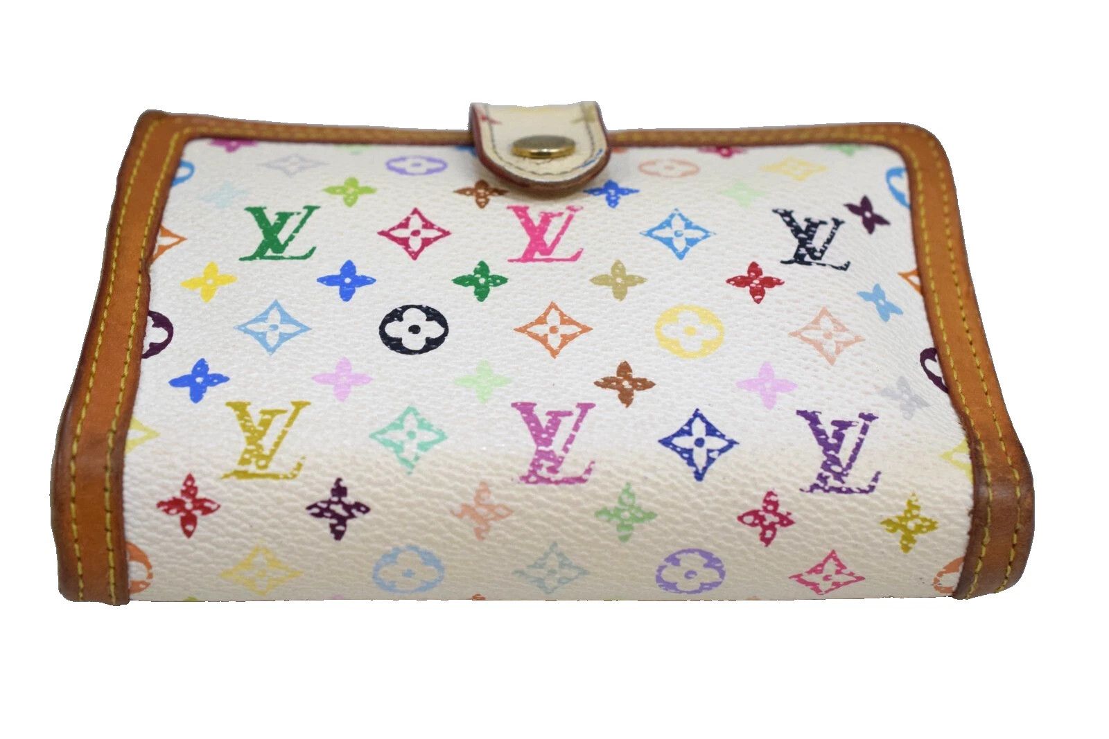 Louis Vuitton Louis Vuitton Portefeuille Viennois Wallet Multicolor M92987 Size ONE SIZE - 4 Thumbnail