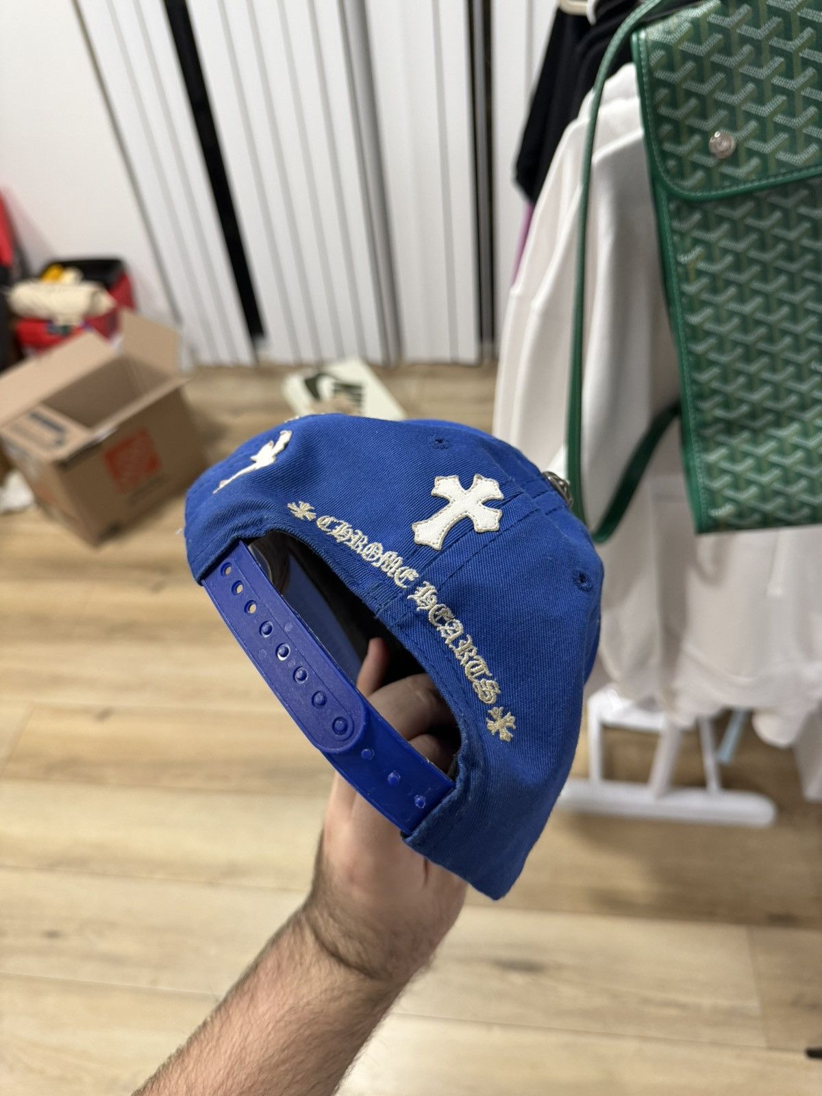 Chrome Hearts Chrome hearts blue/white multi patch hat Size ONE SIZE - 5 Thumbnail