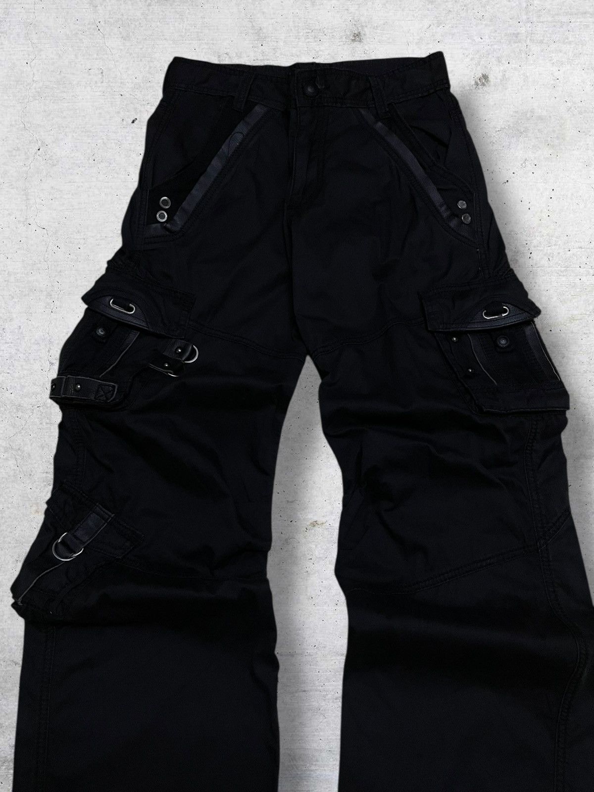 VINTAGE MIDAS JAPAN DESIGNER 90S OG BONDAGE MULTIPOCKET PANT