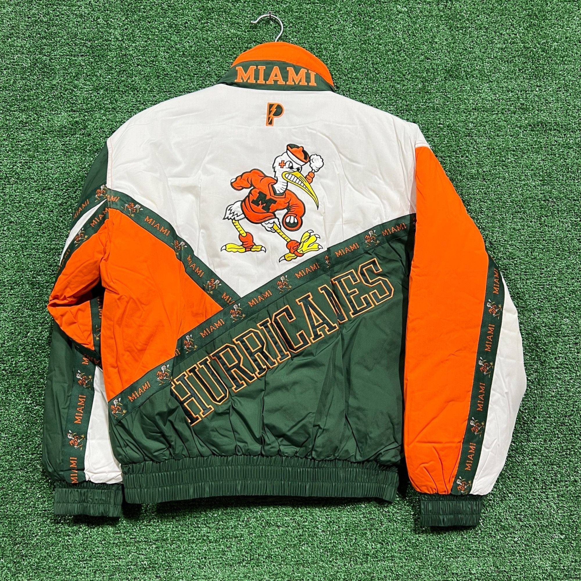 Pro Player vintage pro player University of Miami jacket sz medium Size US M / EU 48-50 / 2 - 2 Thumbnail