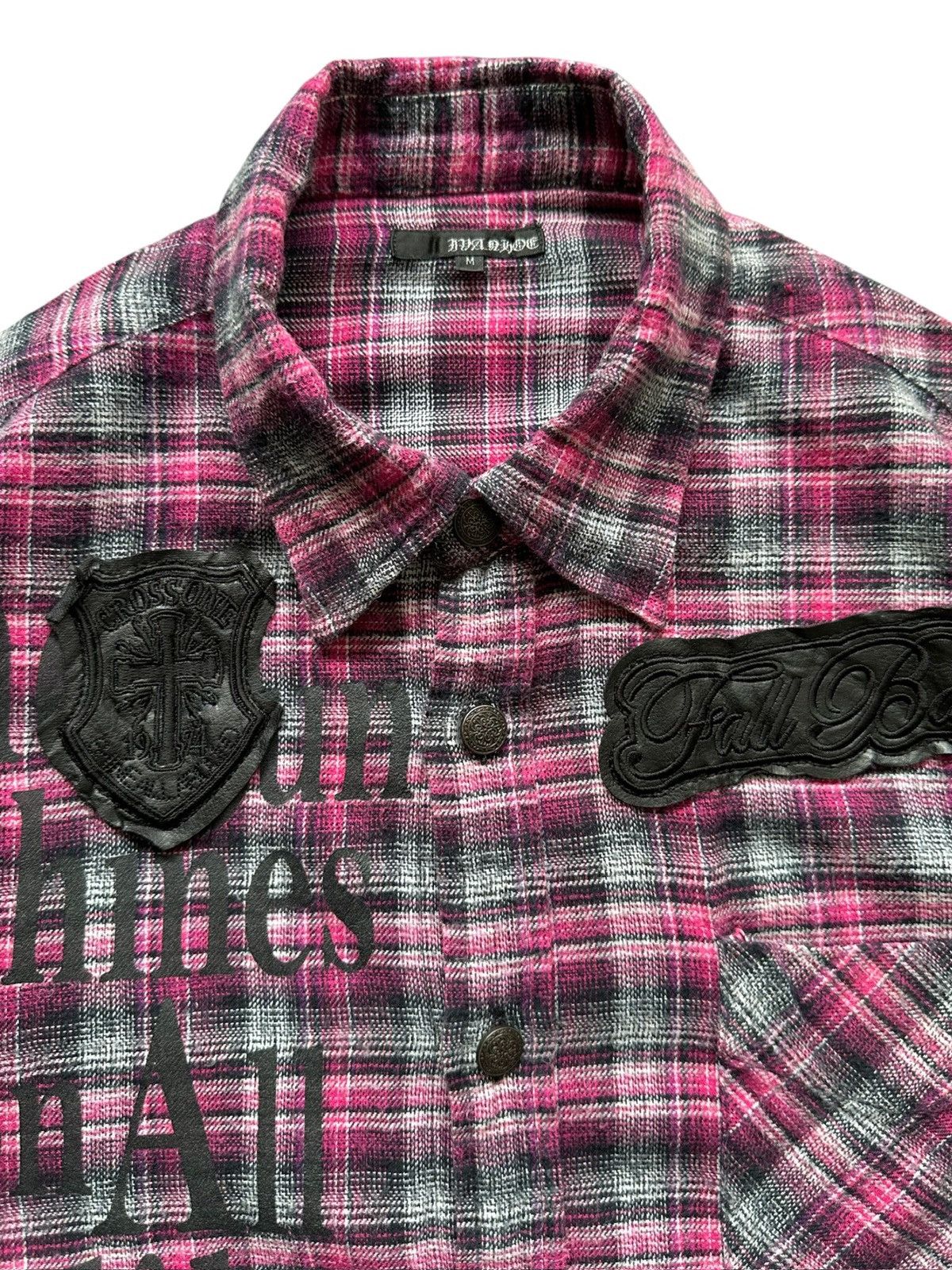 If Six Was Nine J-Rock - Ivanhoe flannel poem shirt / LGB if six was nine Size US M / EU 48-50 / 2 - 4 Thumbnail