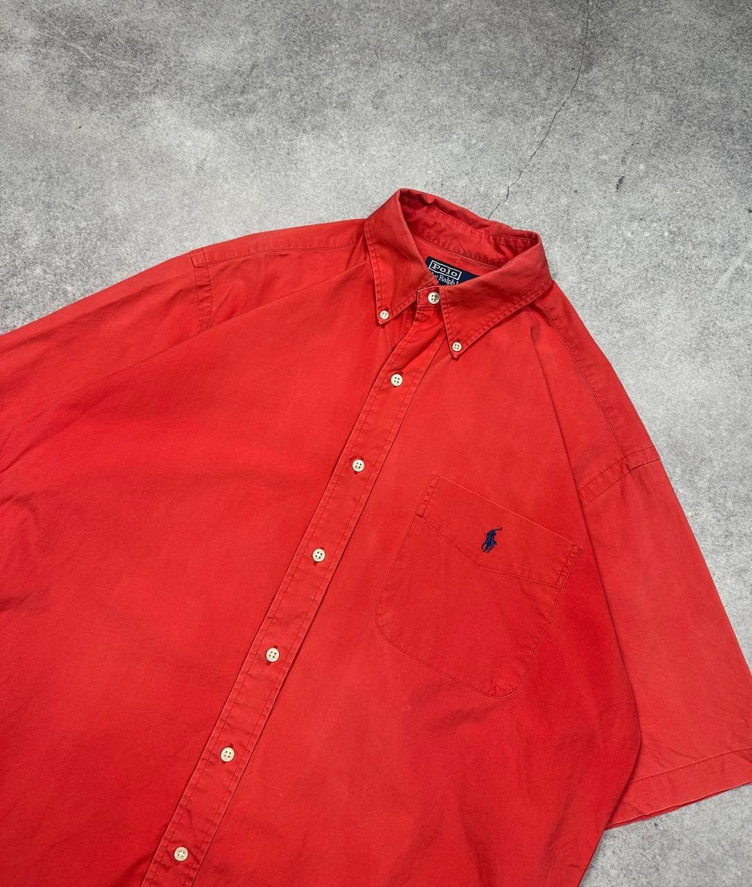 Polo Ralph Lauren Vintage Polo Ralph Lauren Short Sleeve Shirt, Size M Size US M / EU 48-50 / 2 - 2 Thumbnail