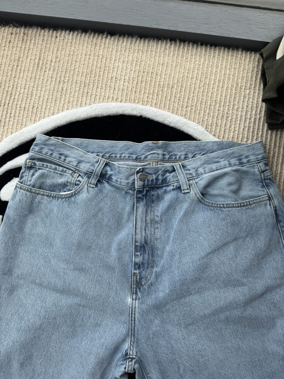 Carhartt Carhart Landon Blue Stonewashed Jeans Size US 36 / EU 52 - 2 Thumbnail