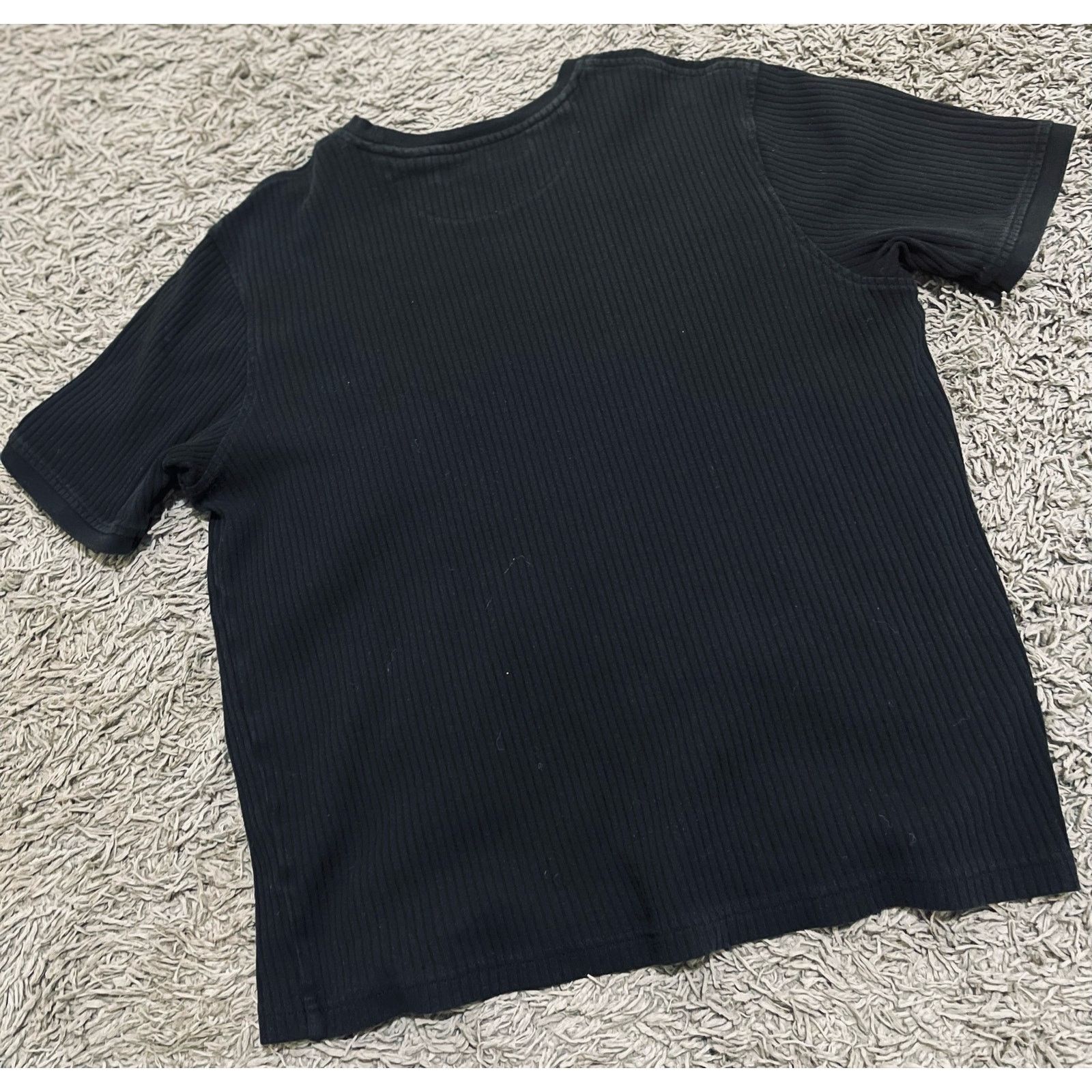 Perry Ellis Perry Ellis Ribbed knit tee Size US XL / EU 56 / 4 - 3 Thumbnail