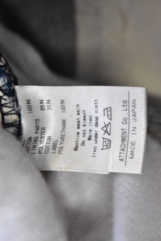 Attachment ATTACHMENT / denim pants / 15699 - 0902 50 Size US 30 / EU 46 - 9 Thumbnail