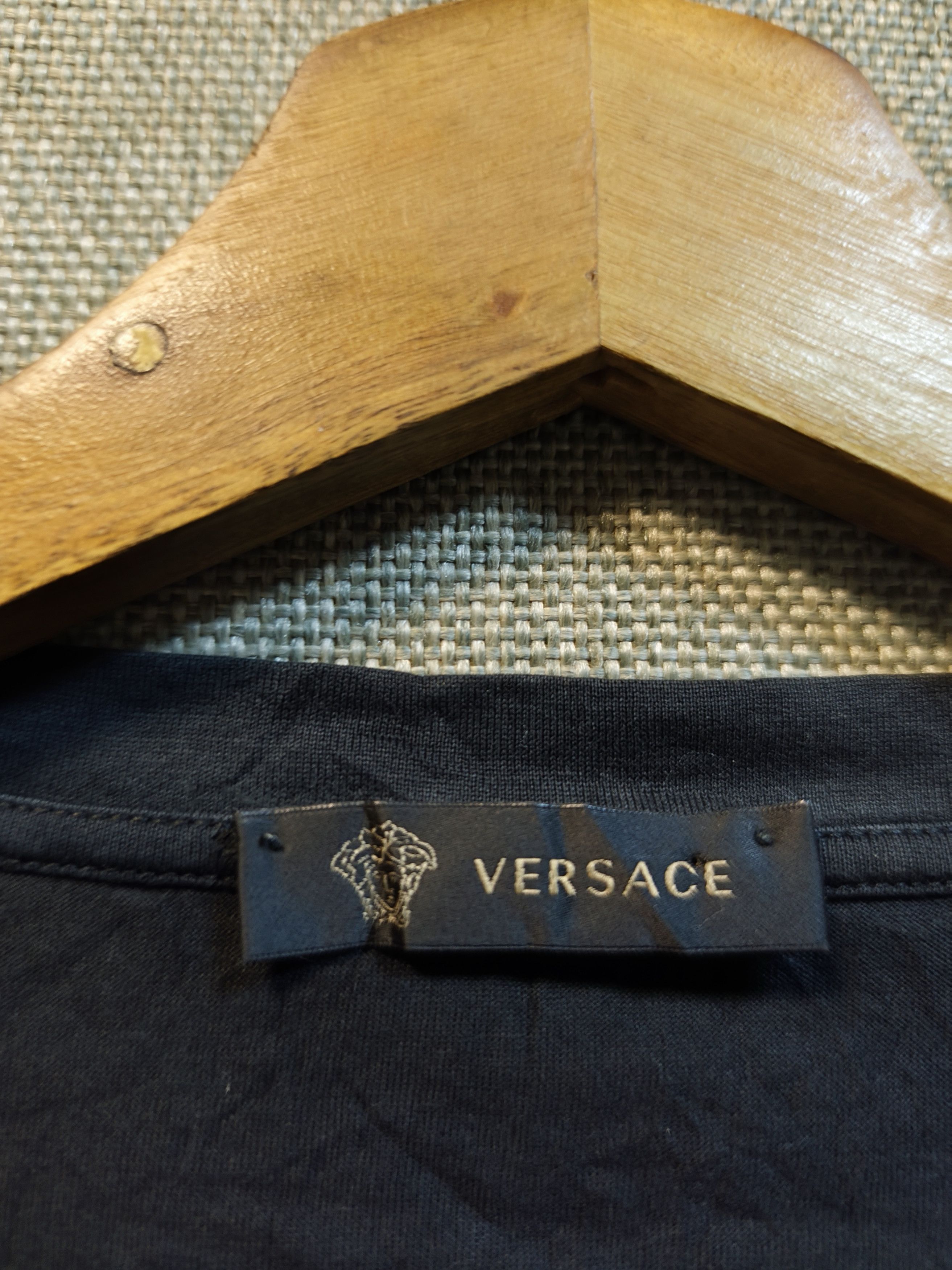 Versace Versace Medusa Head Rhinestone Crystal Logo Made in Italy Size US L / EU 52-54 / 3 - 4 Thumbnail