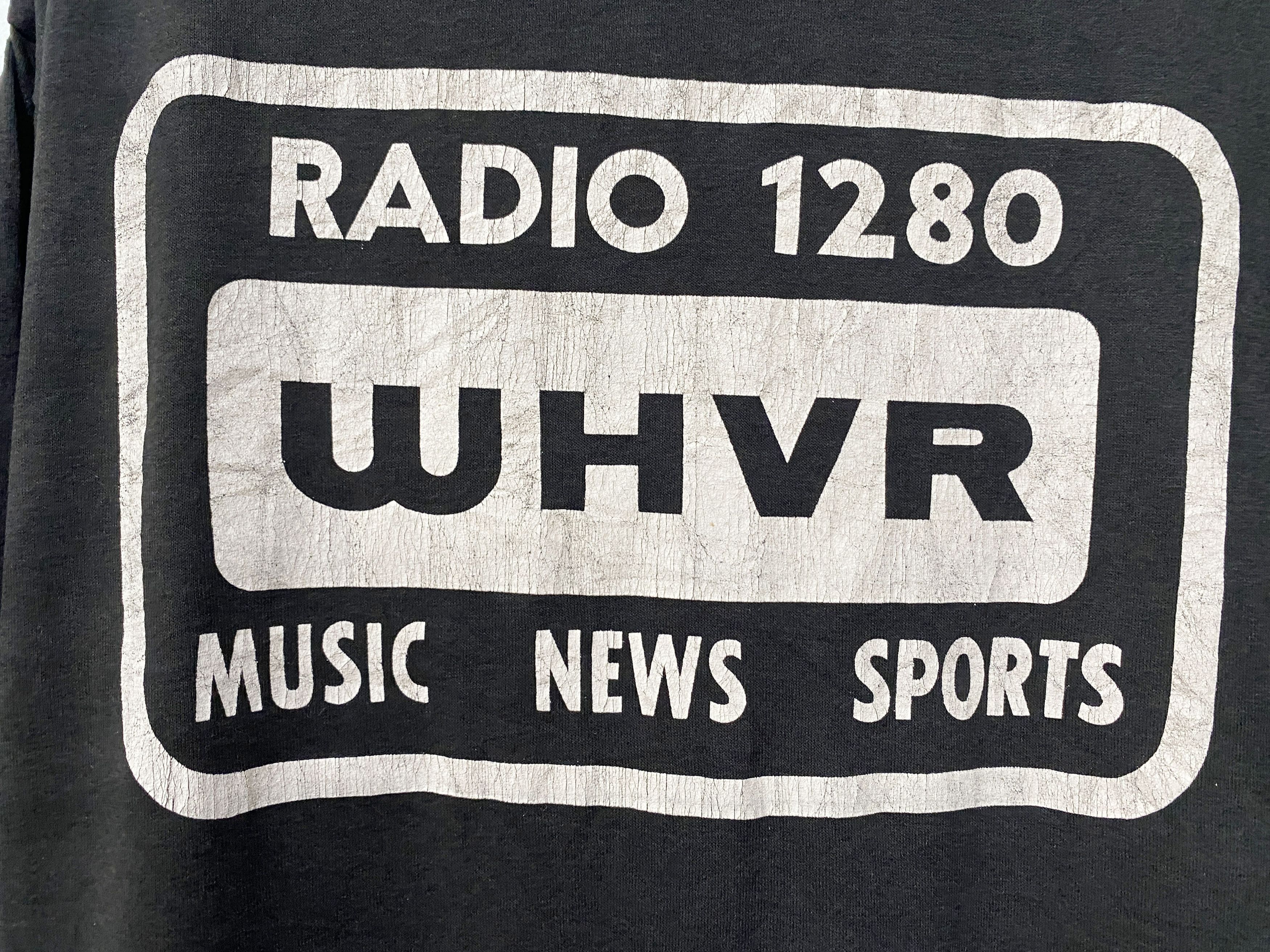 Band Tees × Vintage Vintage 90s WHVR Radio Shirt Size US M / EU 48-50 / 2 - 4 Thumbnail
