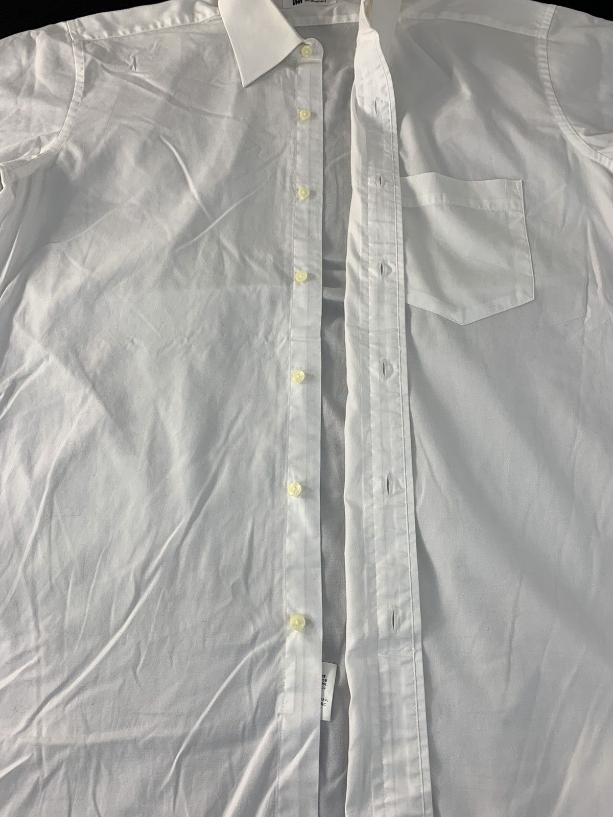 Issey Miyake 90s IM Issey Miyake Plain Minimalist Single Pocket Shirt Size US L / EU 52-54 / 3 - 5 Thumbnail