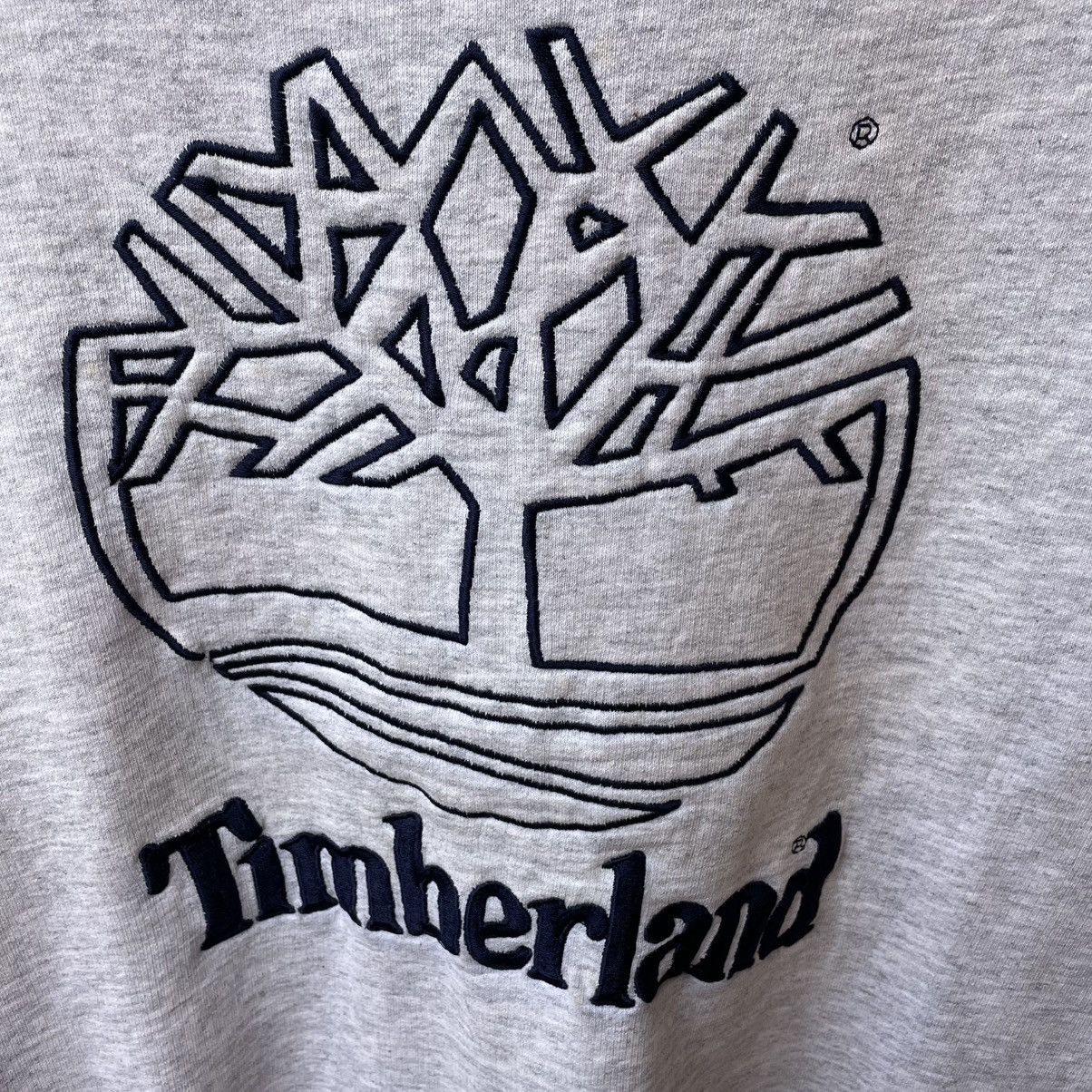 Timberland × Vintage 🔥Vintage 90s Timberland Embroidered Big Logo Sweatshirts Size US M / EU 48-50 / 2 - 6 Thumbnail