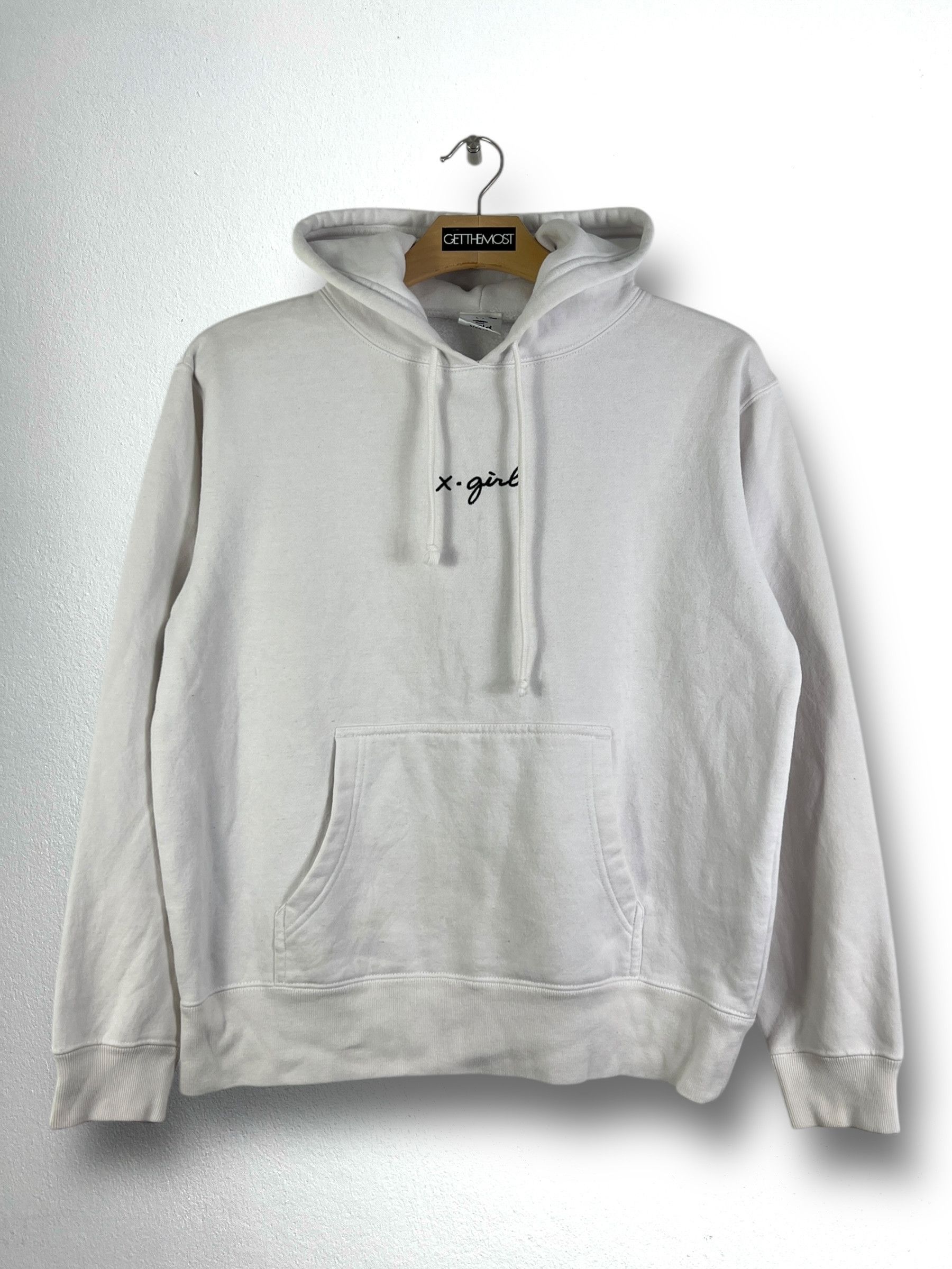 Japanese Brand × X-Girl X-Girl Embroidery Box Logo Hoodie (1) GTMPT976 Size XS / US 0-2 / IT 36-38 - 1 Thumbnail