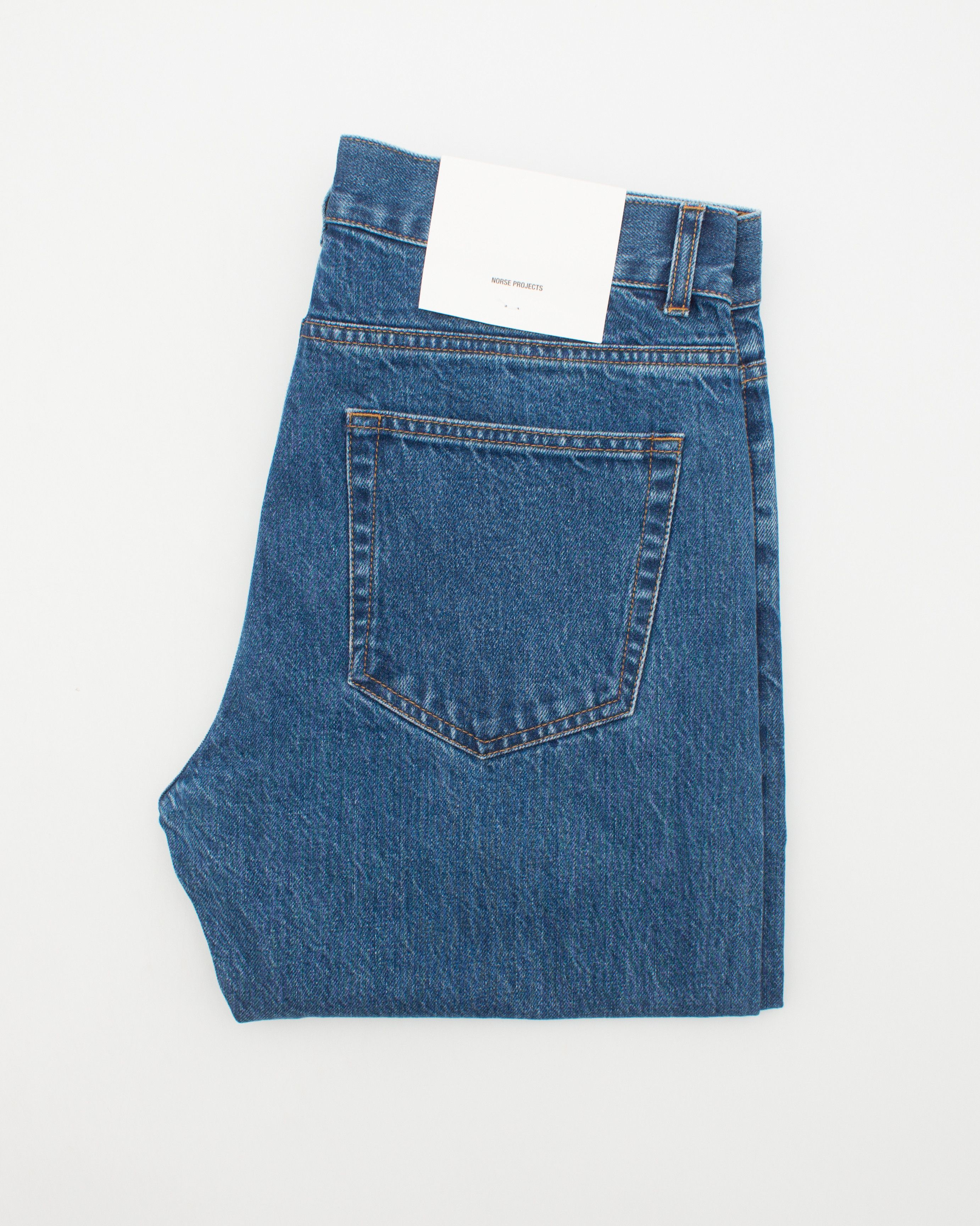 Norse Projects Vintage Indigo Slim Denim Jeans SS22 Size US 31 - 1 Thumbnail