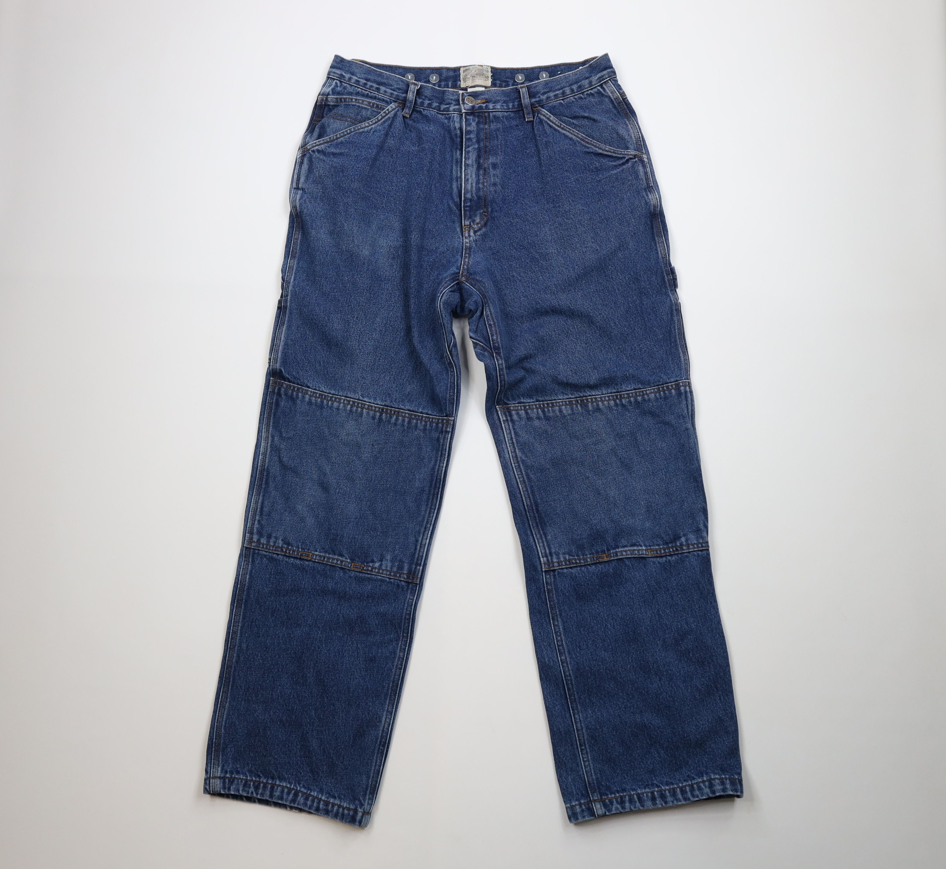Marlboro × Vintage Dart malboro double knee jeans