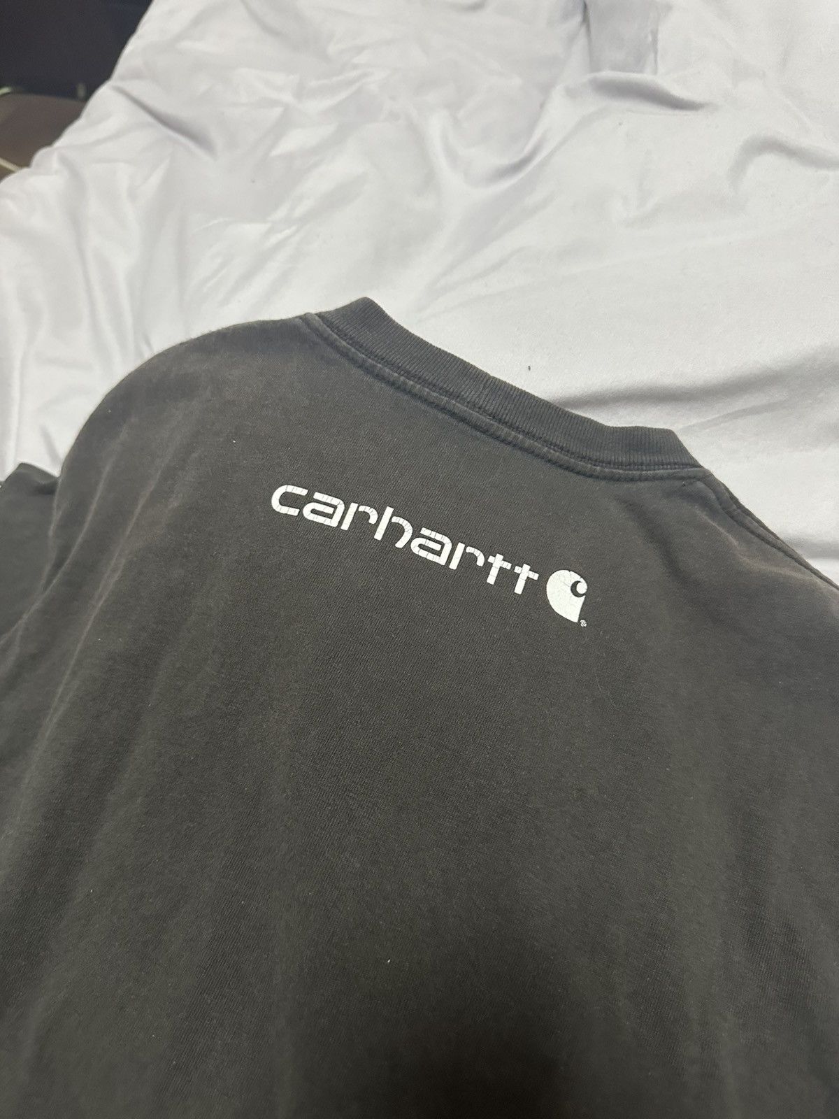 Carhartt Carhartt LongSleeve Rubber Logo Y2K Fit Size US L / EU 52-54 / 3 - 9 Thumbnail