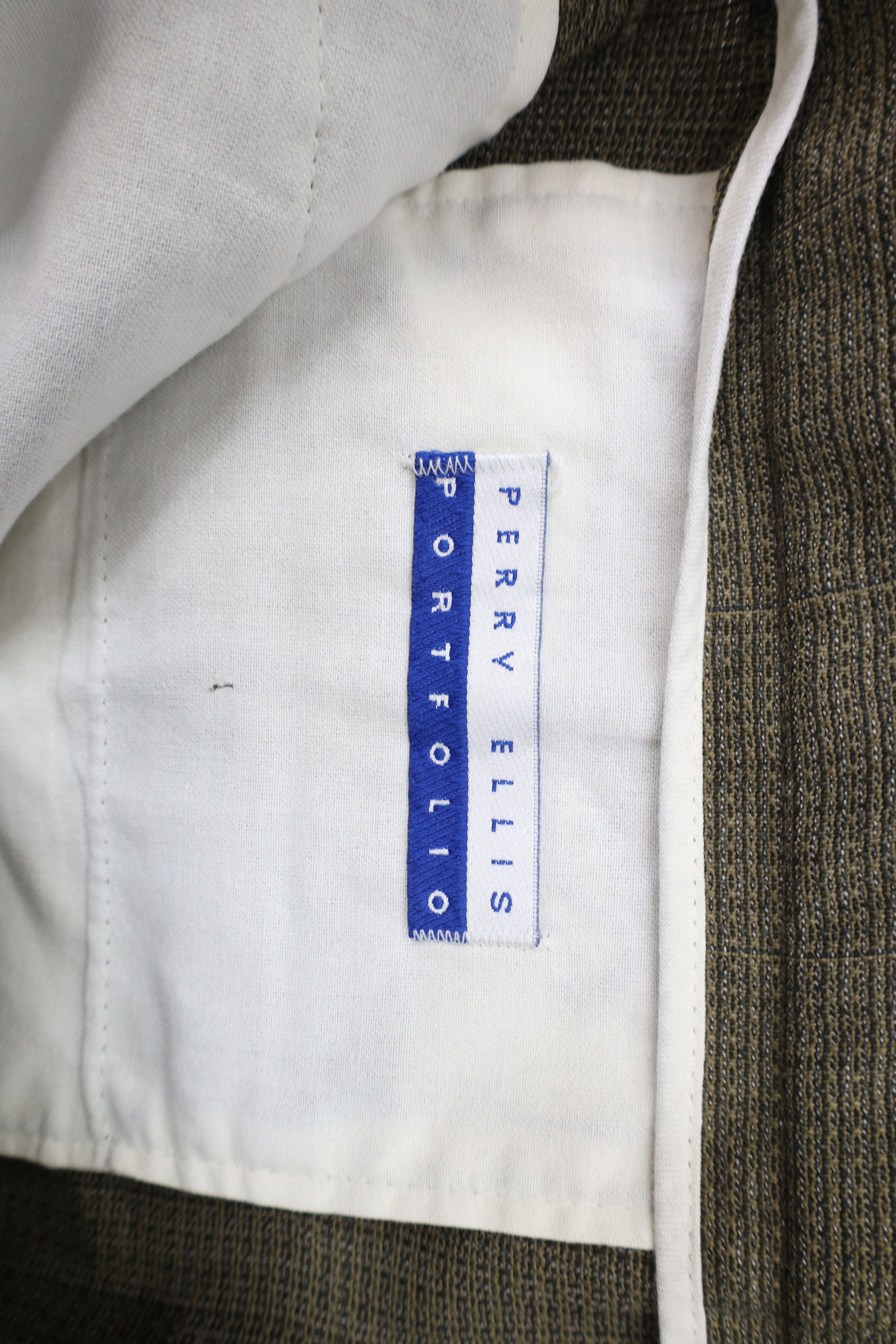 Vintage Vintage 90s Streetwear Wool Blend Wide Leg Chino Pants Size US 36 / EU 52 - 7 Thumbnail