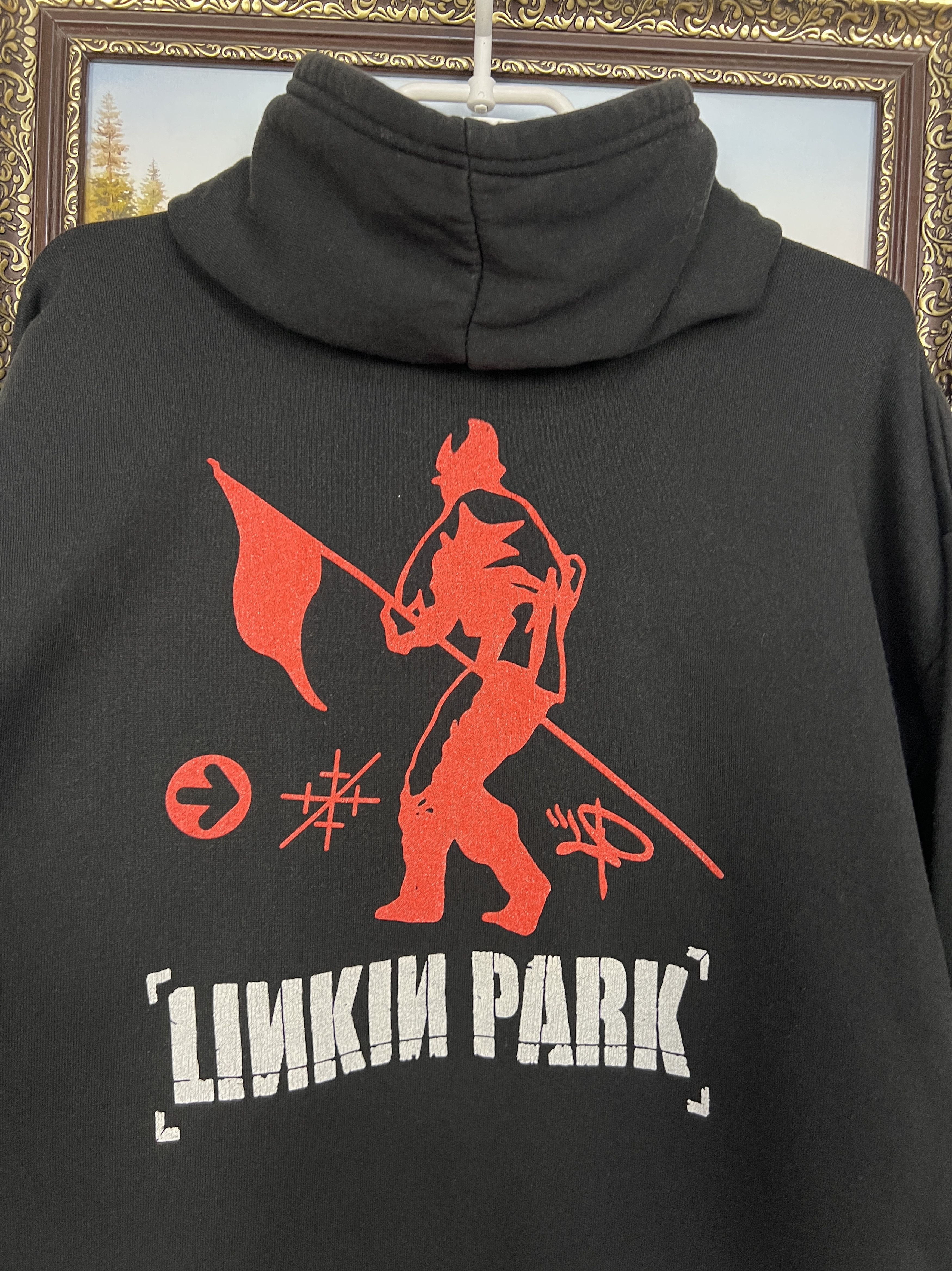 Vintage Vintage Linkin Park Hoodie Hybrid Theory Over Print Jacket Size US S / EU 44-46 / 1 - 11 Thumbnail
