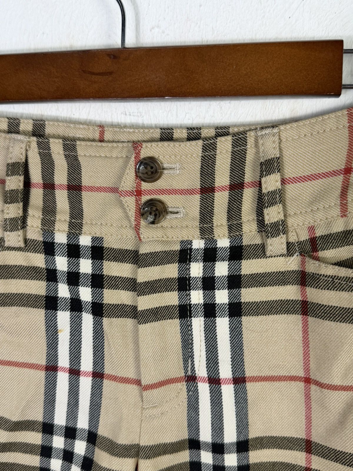 Burberry Burberry Nova Check Cropped Pants Size US 30 / EU 46 - 6 Thumbnail
