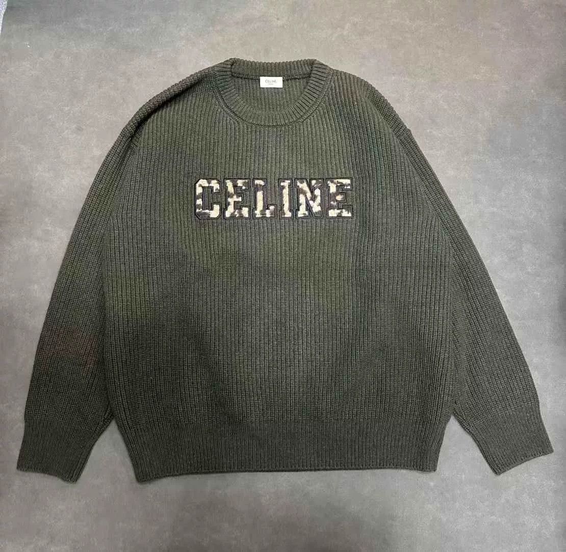 Celine Celine Boy Doll Logo Crewneck Wool Sweater Size XS / US 0-2 / IT 36-38 - 1 Thumbnail