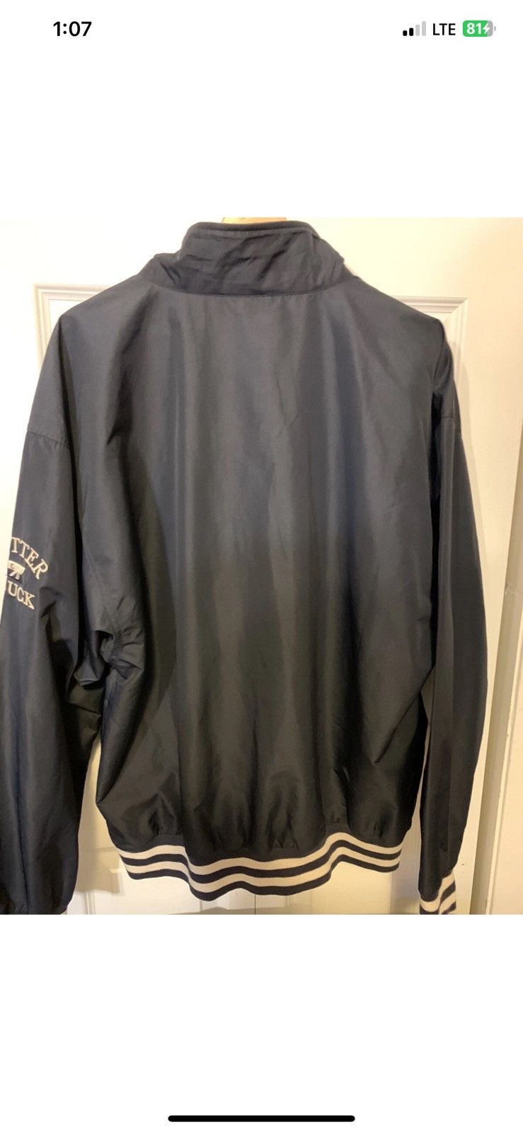 Cutter & Buck Vtg Cutter & Buck mens sz XL windbreaker AXA logo black Size US XL / EU 56 / 4 - 10 Thumbnail