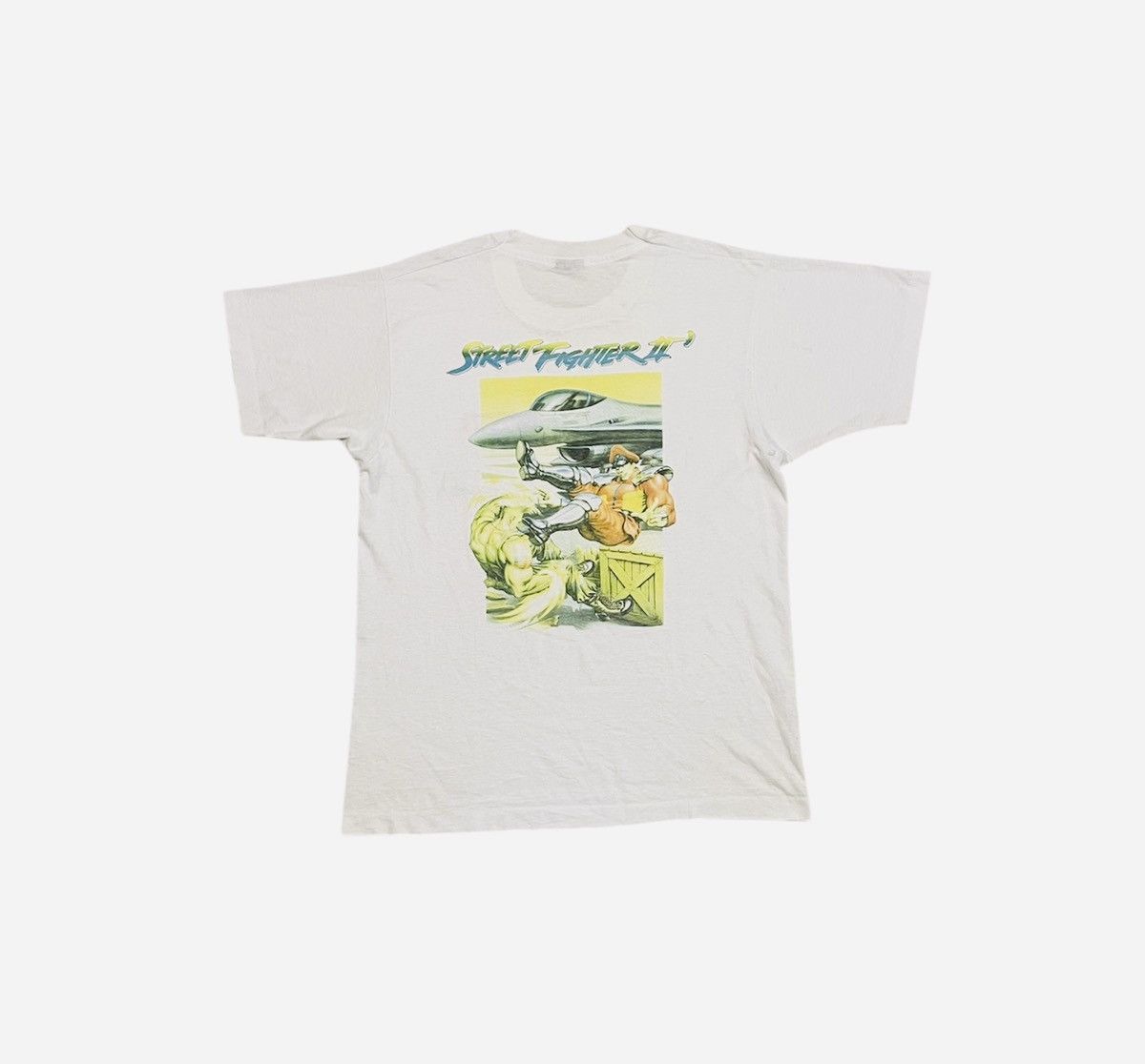 Vintage Street Fighter ll: "Guile vs. M. Bison" Size US L / EU 52-54 / 3 - 1 Thumbnail