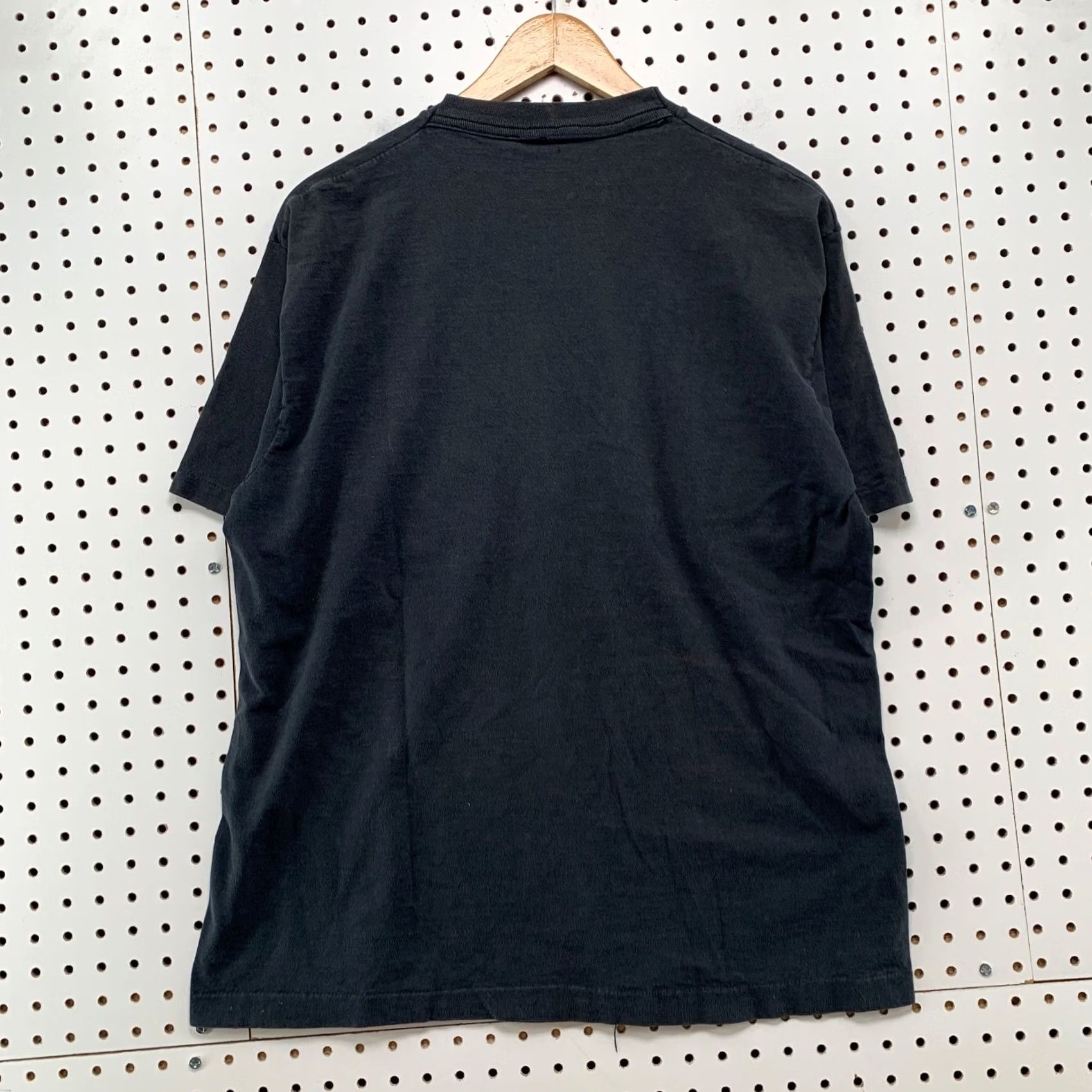 Vintage VINTAGE Black Pocket Shirt Mens XL Distressed Paint Stains Single Stitch Shirt Size US XL / EU 56 / 4 - 2 Thumbnail