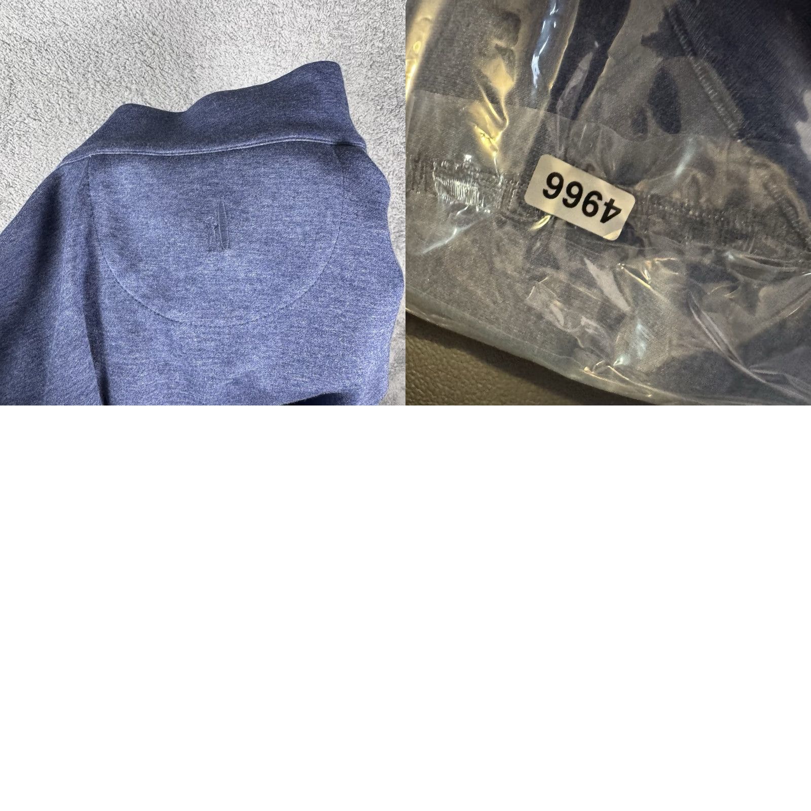 johnnie-O johnnie-O Sweater Pullover 1/4 Zip Men M Blue Mock Neck 1/4 Zip Logo Casual Preppy Beach Golf Outdoor - Mens Size US M / EU 48-50 / 2 - 9 Thumbnail