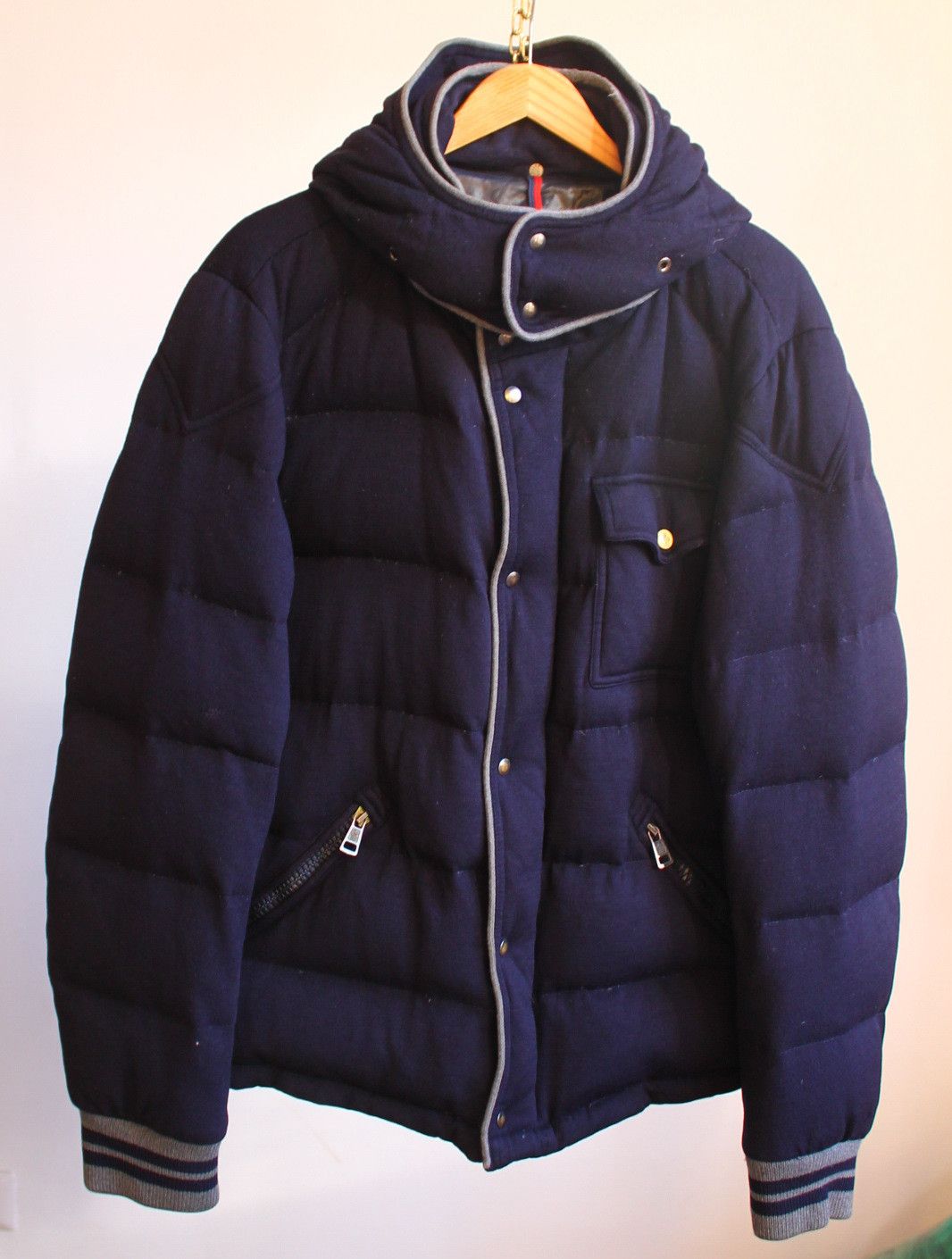 image of Moncler Bresle in Dark Blue, Men's (Size 2XL)