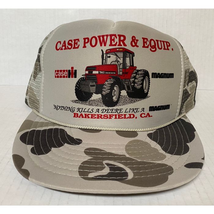 Nissin Case IH Magnum Tractor 7140 Camo Mesh Snapback Trucker Hat | Grailed