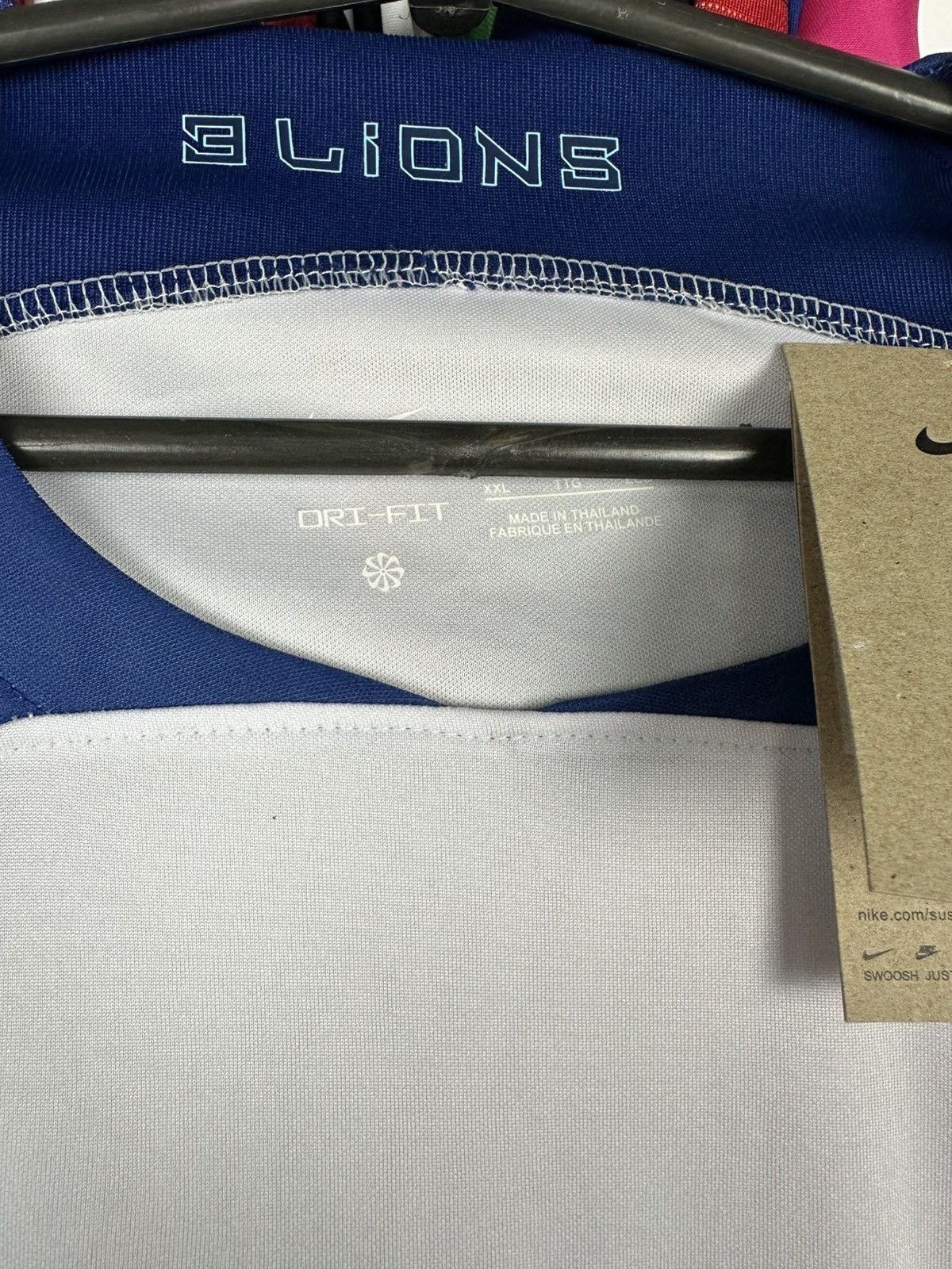Other NIKE ENGLAND 2022 2022 AWAY FOOTBALL SHIRT SOCCER JERSEY Size US XXL / EU 58 / 5 - 3 Thumbnail