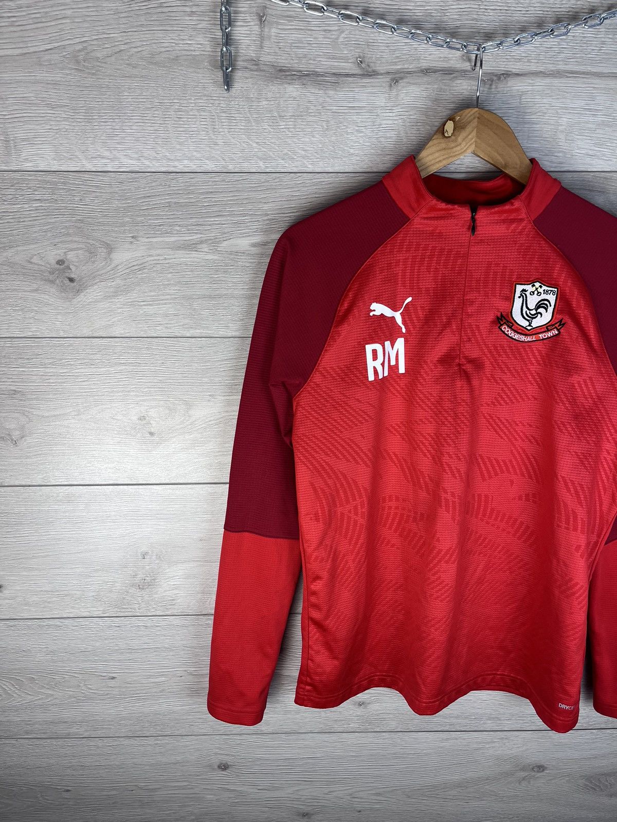 Puma Men’s soccer sweater 1/3 zip Puma FC Coggeshall Town size S Size US S / EU 44-46 / 1 - 2 Thumbnail