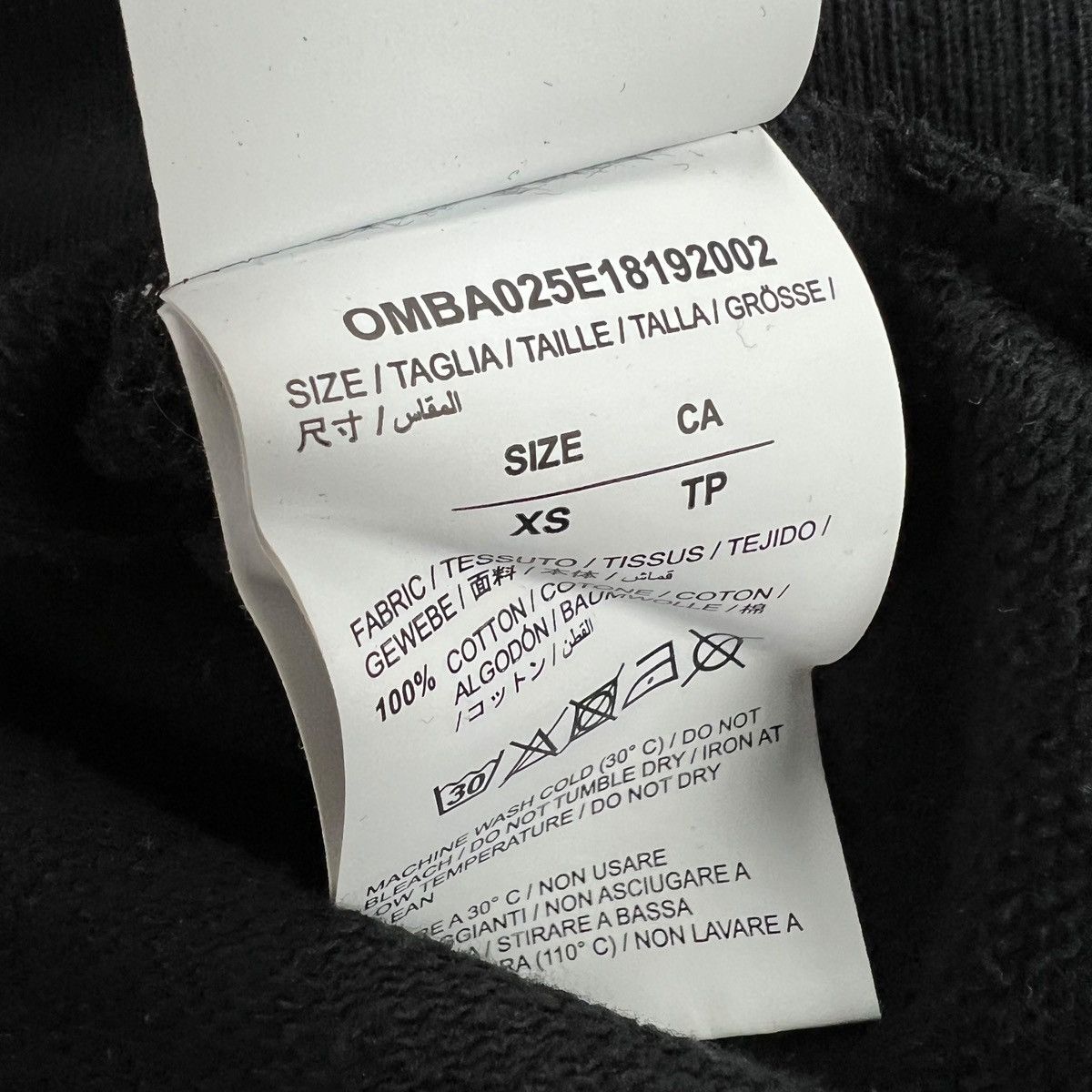 Off-White Off-White 3D Arrows Black Sweatshirt Size US XS / EU 42 / 0 - 5 Thumbnail