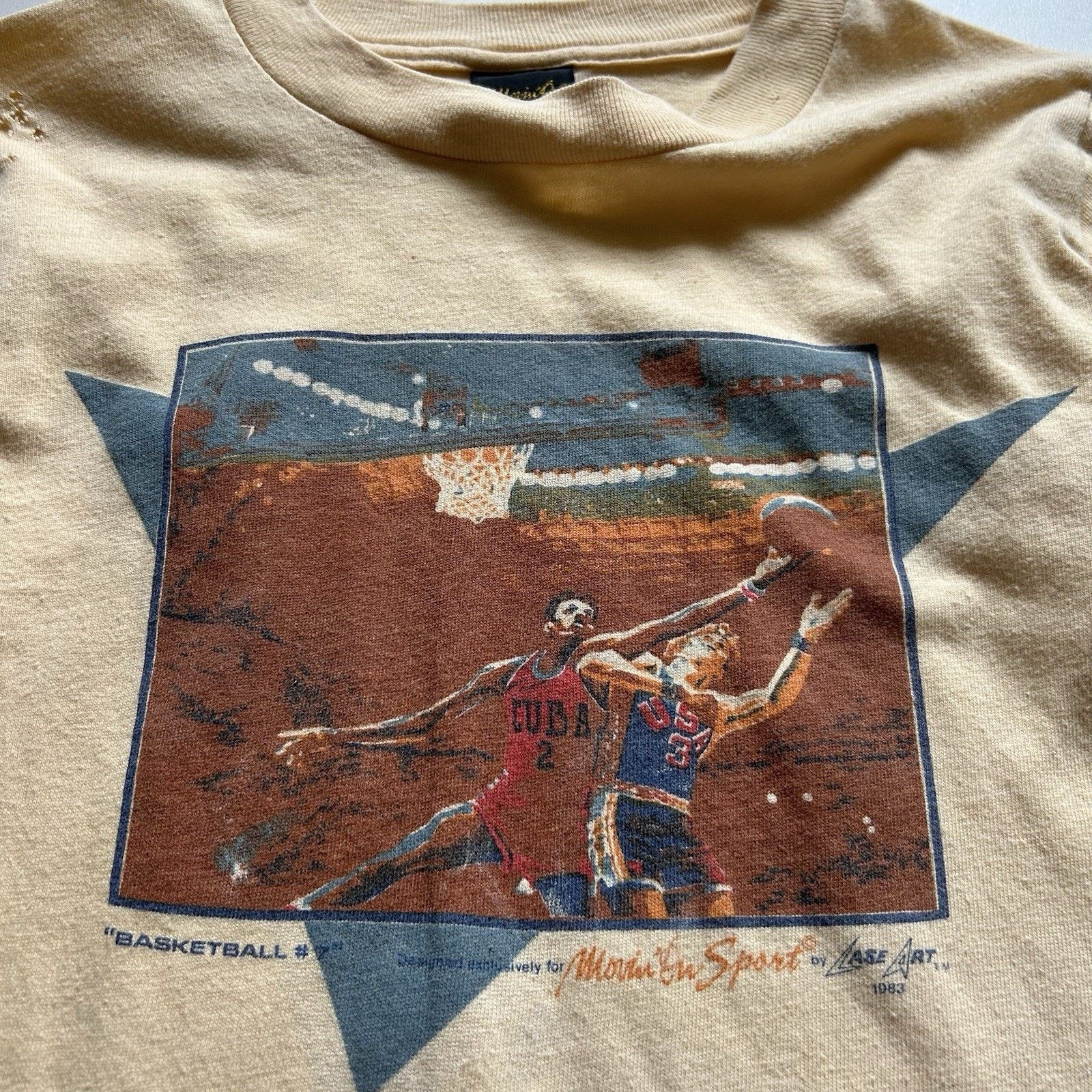Levi's Vintage 1984 Olympics Levi’s Shirt L/S Small USA Cuba Rare Size US S / EU 44-46 / 1 - 11 Thumbnail