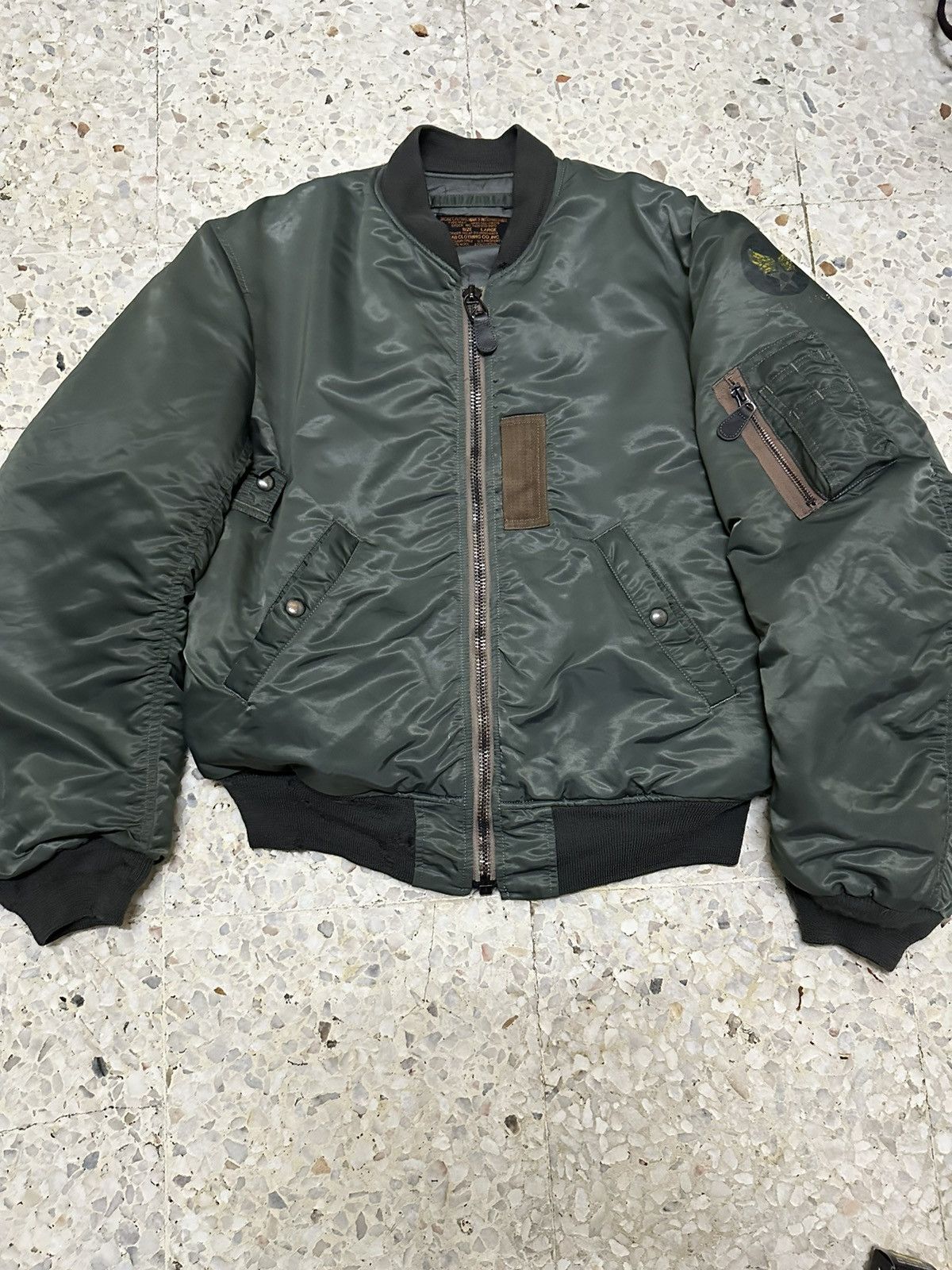 Vintage Vintage Flight Jacket Military Jacket USAF US Army Design Size US L / EU 52-54 / 3 - 4 Thumbnail