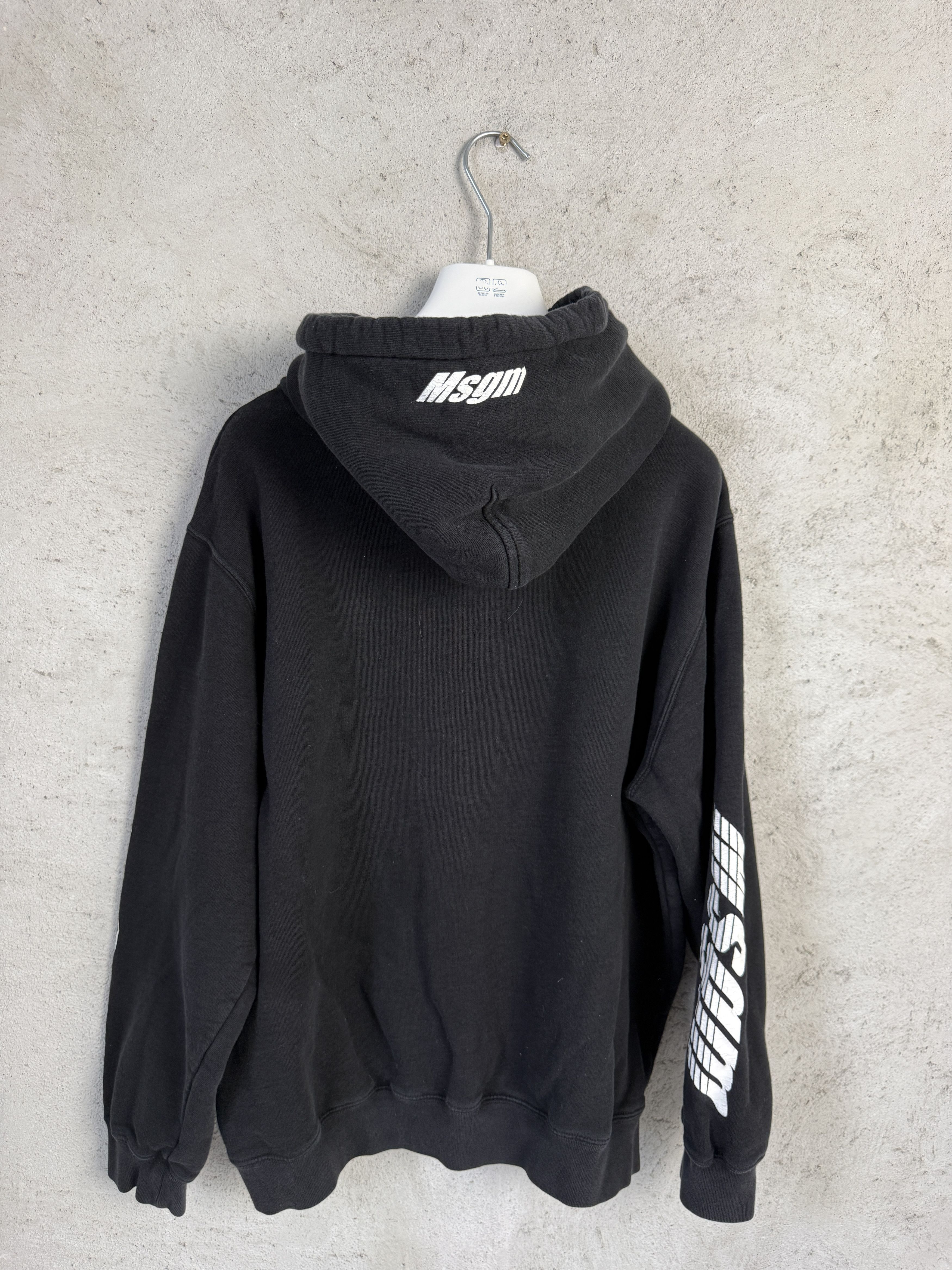MSGM MSGM big logo hoodie casual skate rap Size US XS / EU 42 / 0 - 9 Thumbnail