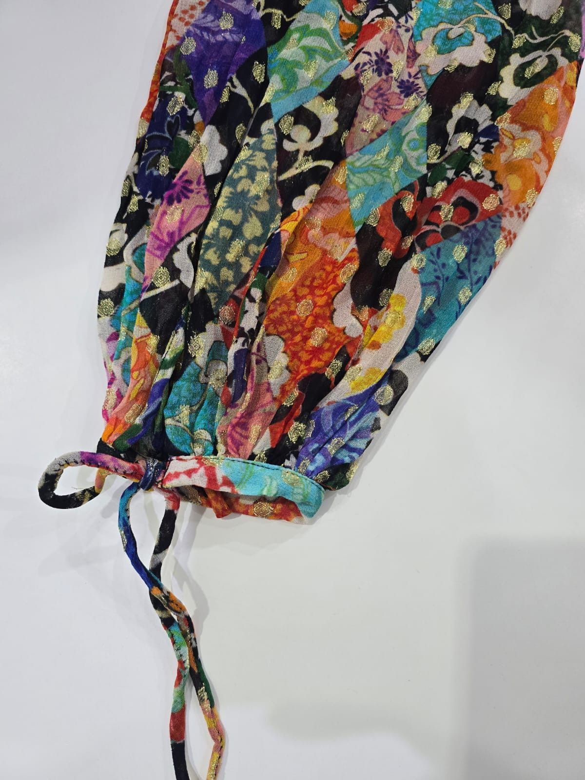 RIXO RIXO Maya Patchwork Maxi Dress Size M / US 6-8 / IT 42-44 - 2 Thumbnail